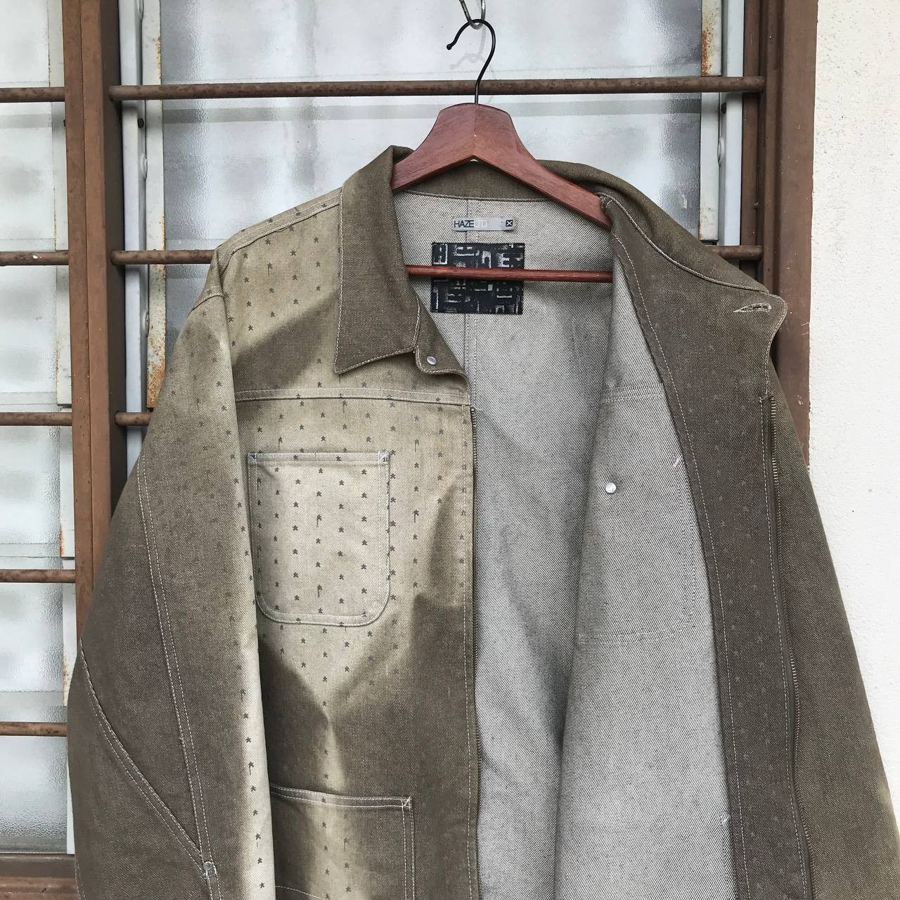 Haze VINTAGE HAZE FADED CHORE JACKET PAINTED DOT Size US XL / EU 56 / 4 - 5 Thumbnail