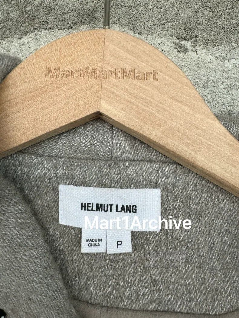 Helmut Lang HELMUT LANG Leather Sleeve Detachable Tailored Trench Coat Size S / US 4 / IT 40 - 5 Thumbnail