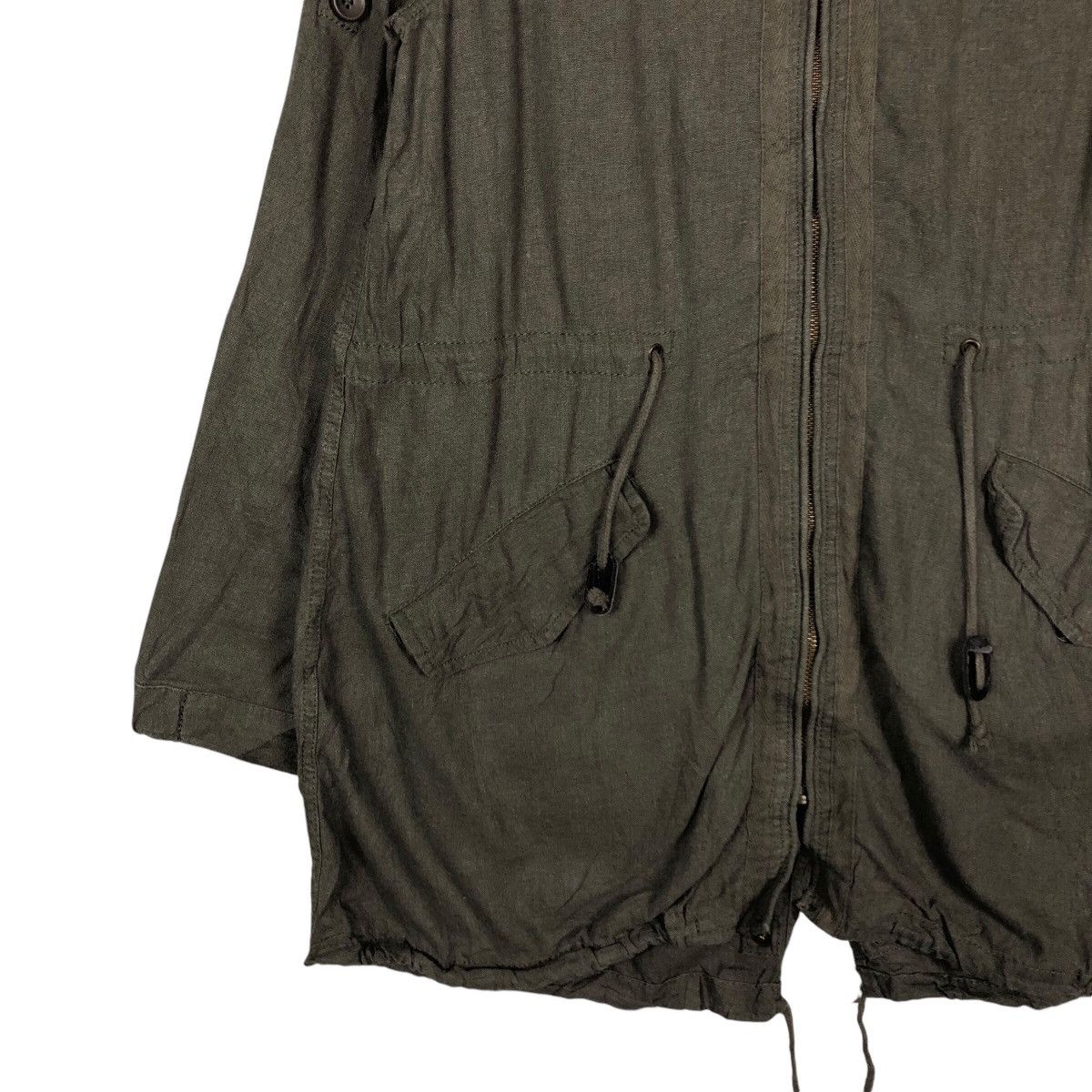 Japanese Brand Army Parka Jacket Design Earth Music & Ecology Issey Miyake Size US S / EU 44-46 / 1 - 5 Thumbnail