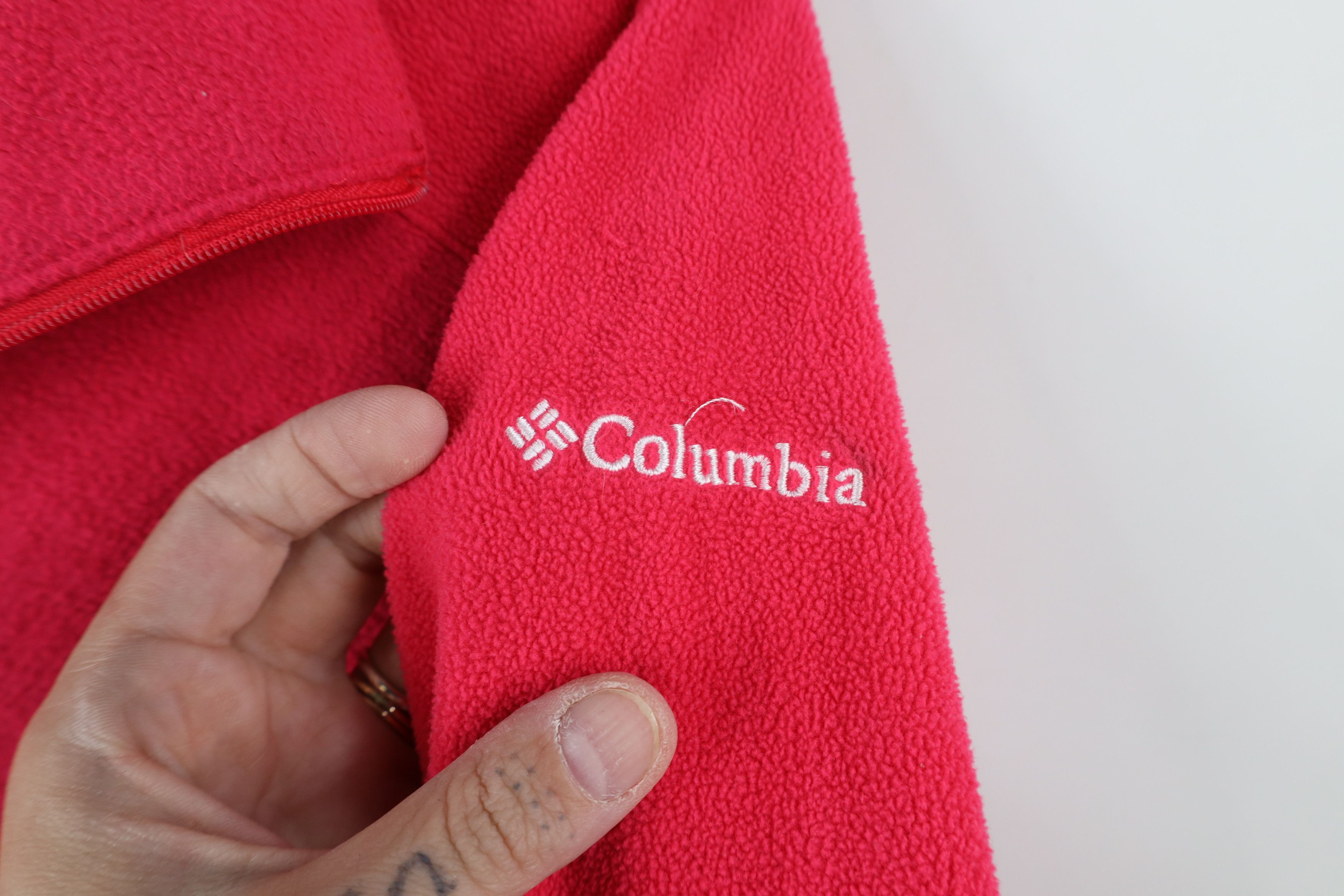 Columbia Columbia Trekking Half Zip Fleece Pullover Sweater Pink Size S / US 4 / IT 40 - 4 Thumbnail