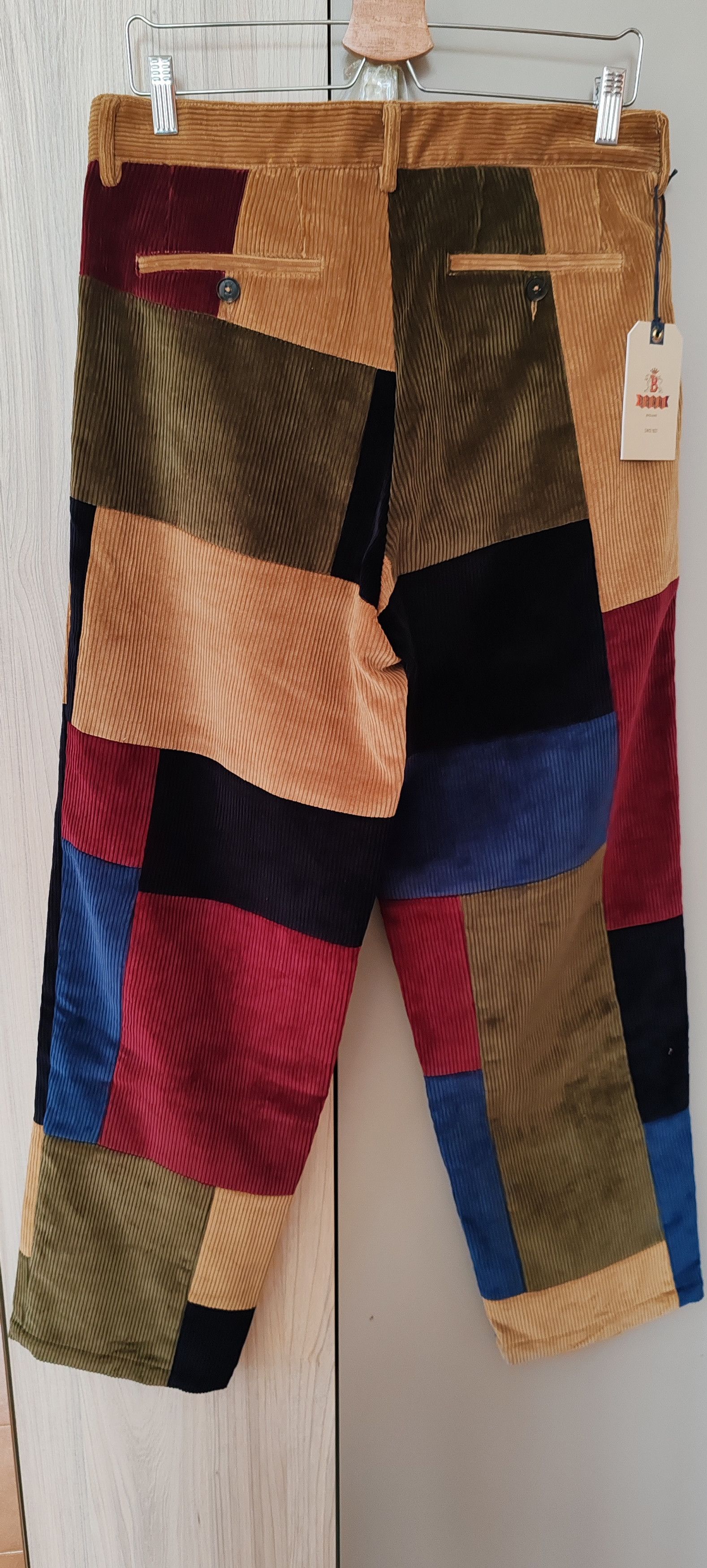 Baracuta Noah X Baracuta Double-Pleat Patchwork Corduroy Tg:32 Size US 32 / EU 48 - 3 Thumbnail