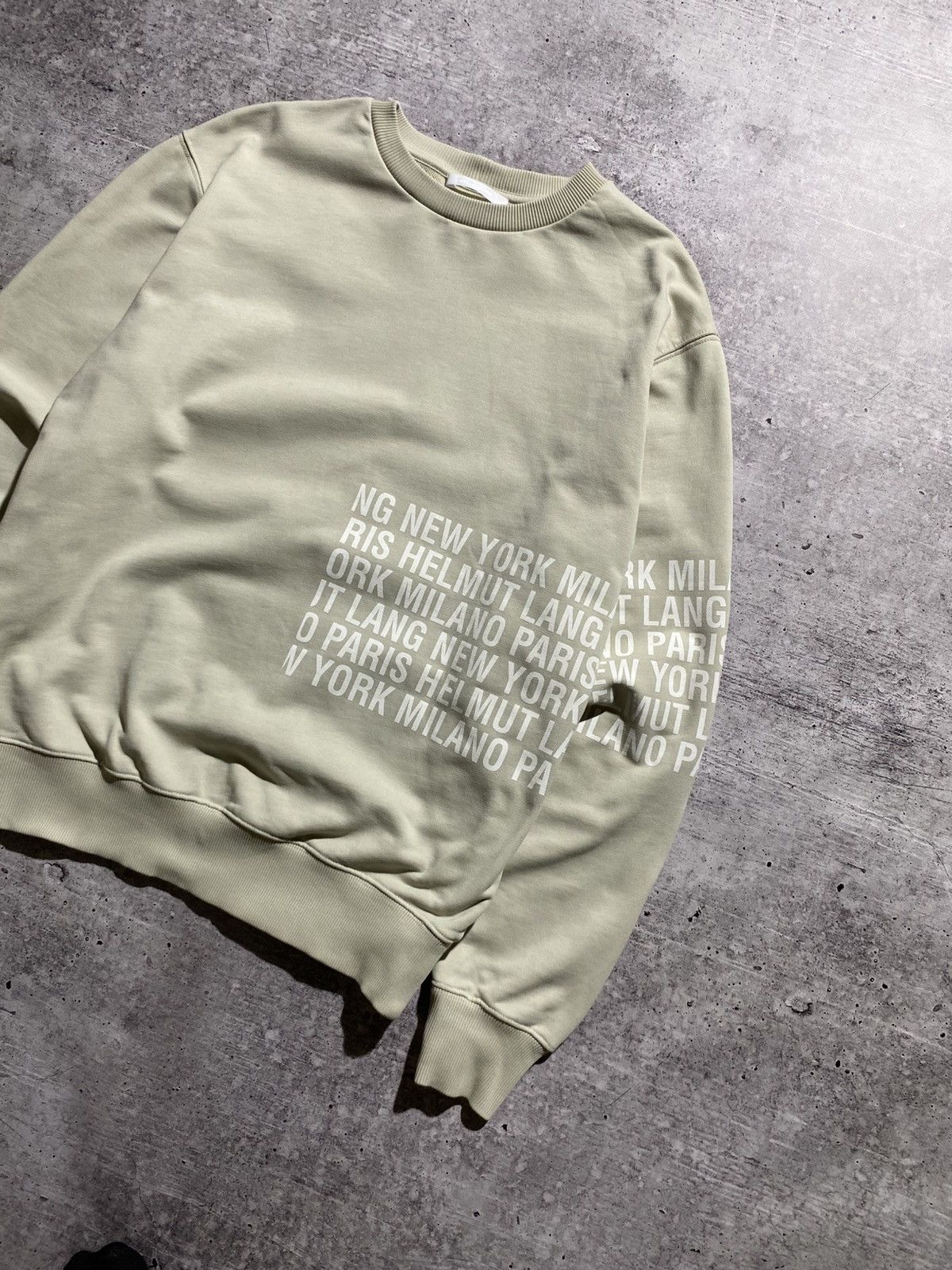 Helmut Lang Helmut Lang monogram sweatshirt Size US M / EU 48-50 / 2 - 8 Thumbnail