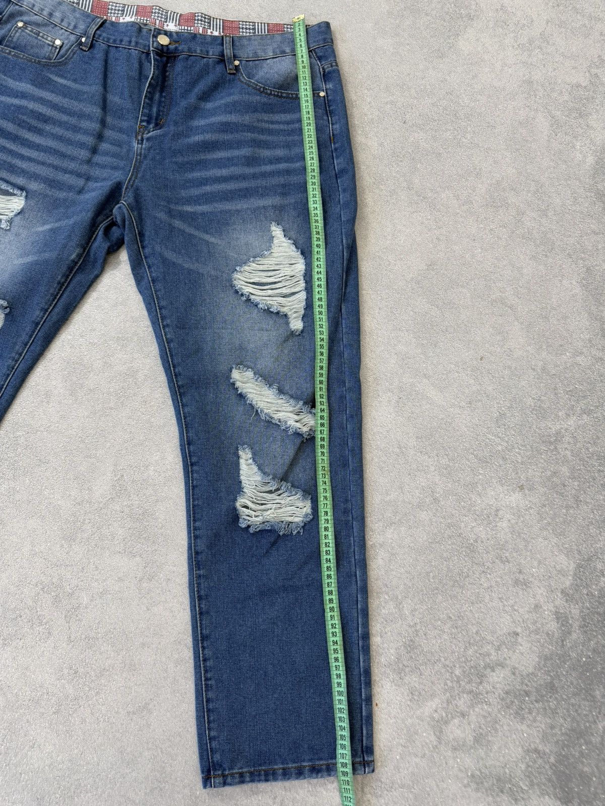 Hedi Slimane Vintage Diesel Dior Hedi Slimane Style Washed Denim Jeans Size US 36 / EU 52 - 12 Thumbnail