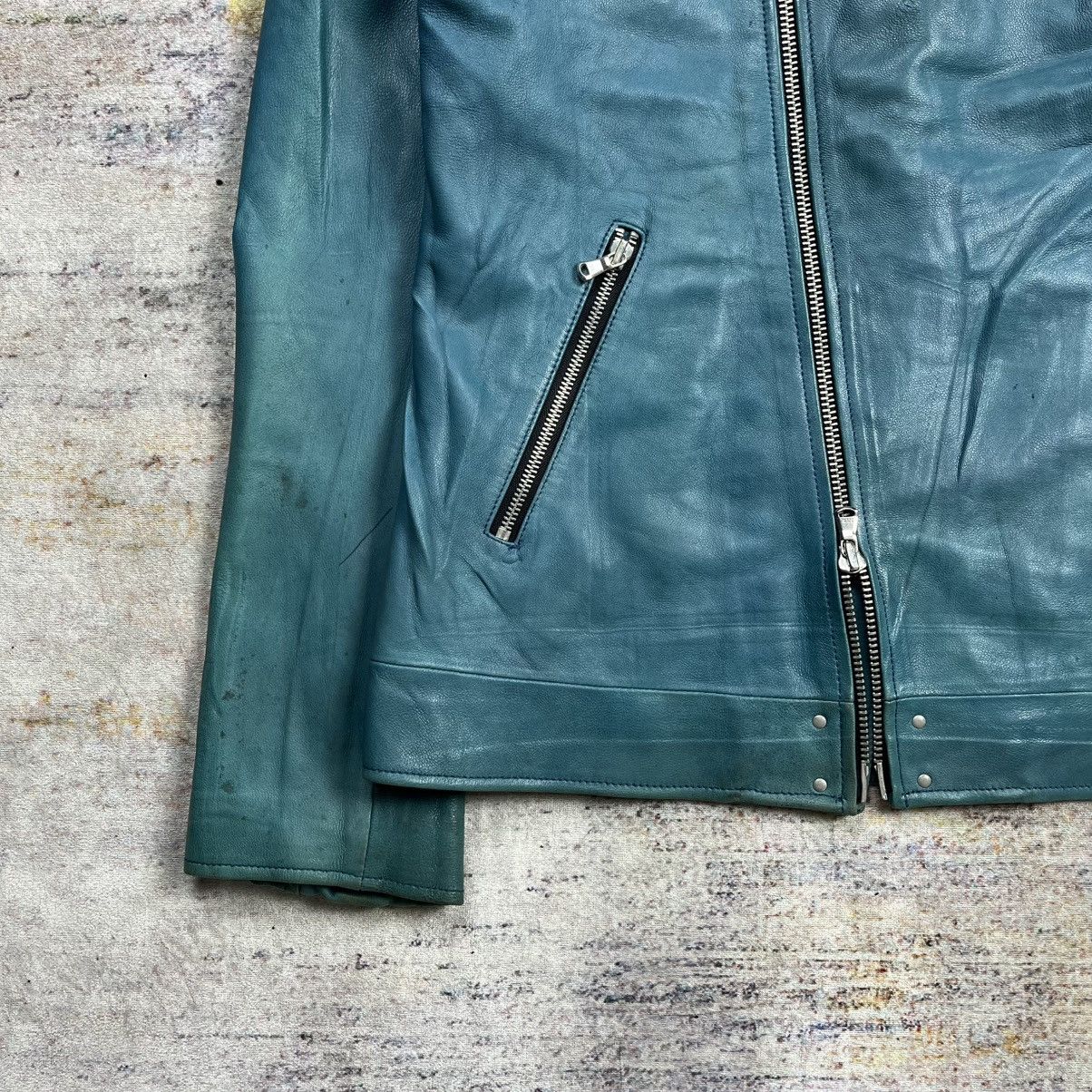Japanese Brand The philum throbs steadity double riders leather jacket Size US M / EU 48-50 / 2 - 6 Thumbnail