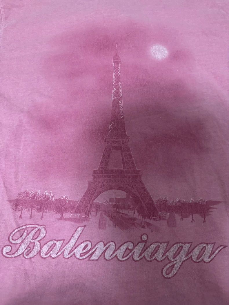 Balenciaga Balenciaga 24ss PARIS Paris Tower MOON pink large profile s Size US S / EU 44-46 / 1 - 2 Thumbnail