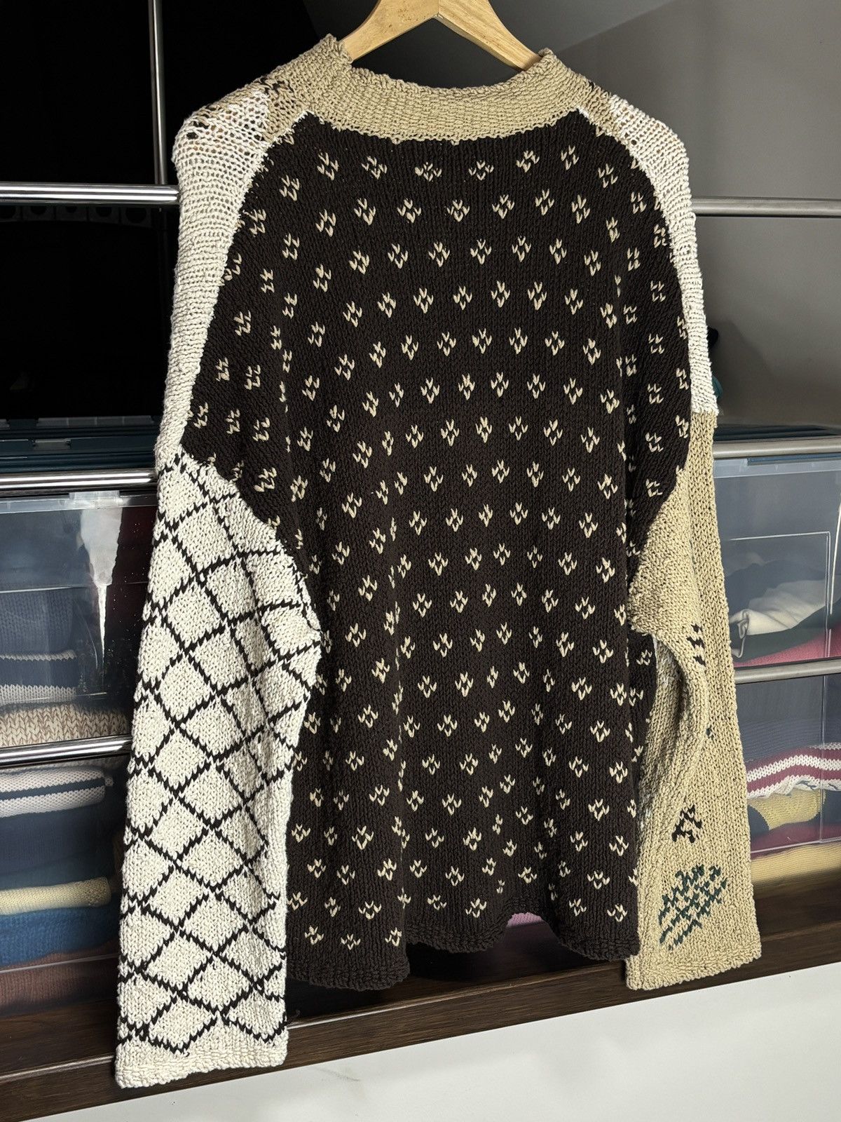 Acne Studios Acne Studios Knitted Oversized Boxy Sample Sweater Rare Size US L / EU 52-54 / 3 - 6 Thumbnail