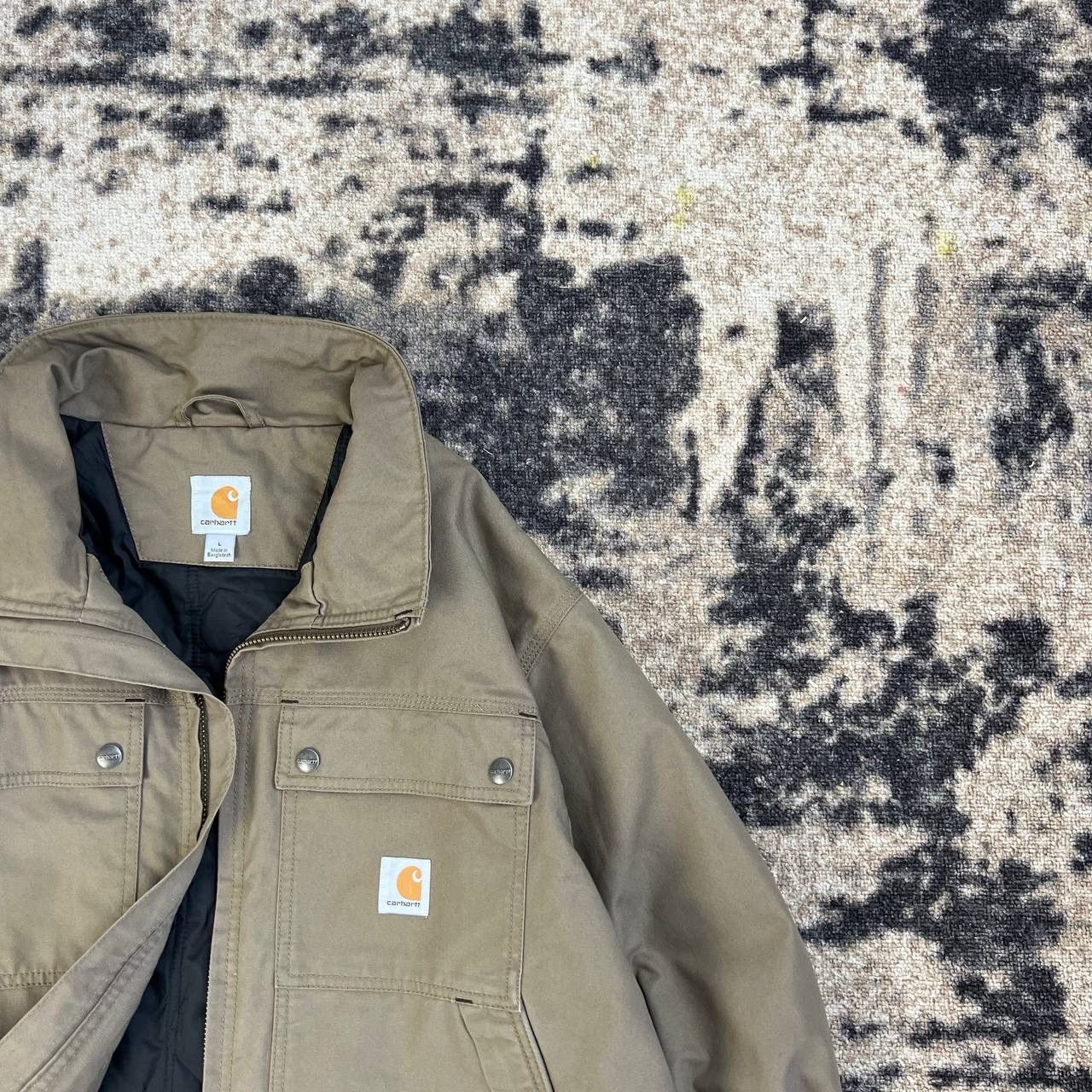 Carhartt Carhartt Vintage Y2K Bomber Jacket Streetwear Sk8 Style Size US L / EU 52-54 / 3 - 2 Thumbnail