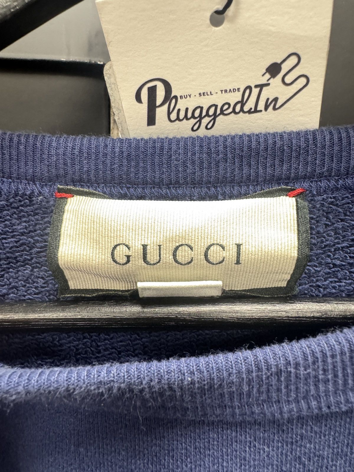 Gucci Gucci Satin Logo Crewneck Size US L / EU 52-54 / 3 - 3 Thumbnail