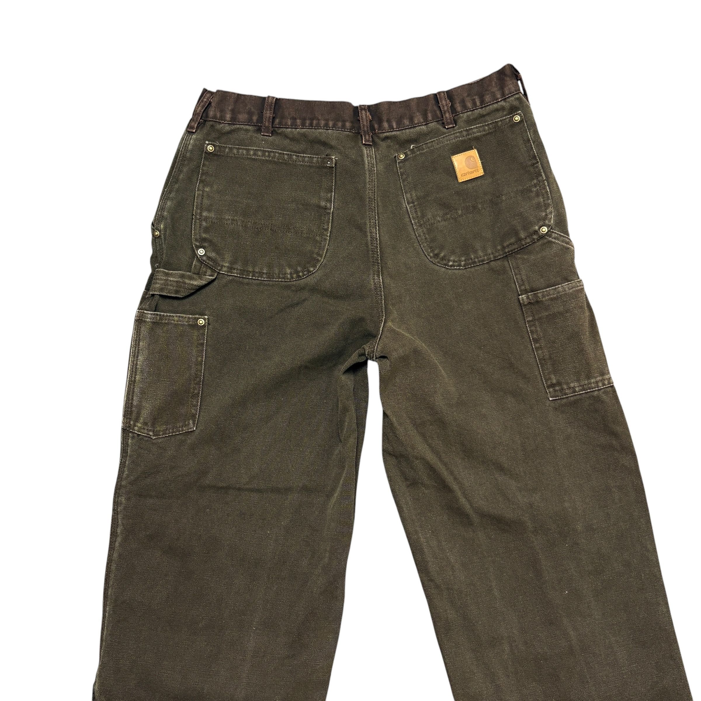 Carhartt Carhartt Double Knee Pants Brown 32x32 Size US 32 / EU 48 - 10 Thumbnail