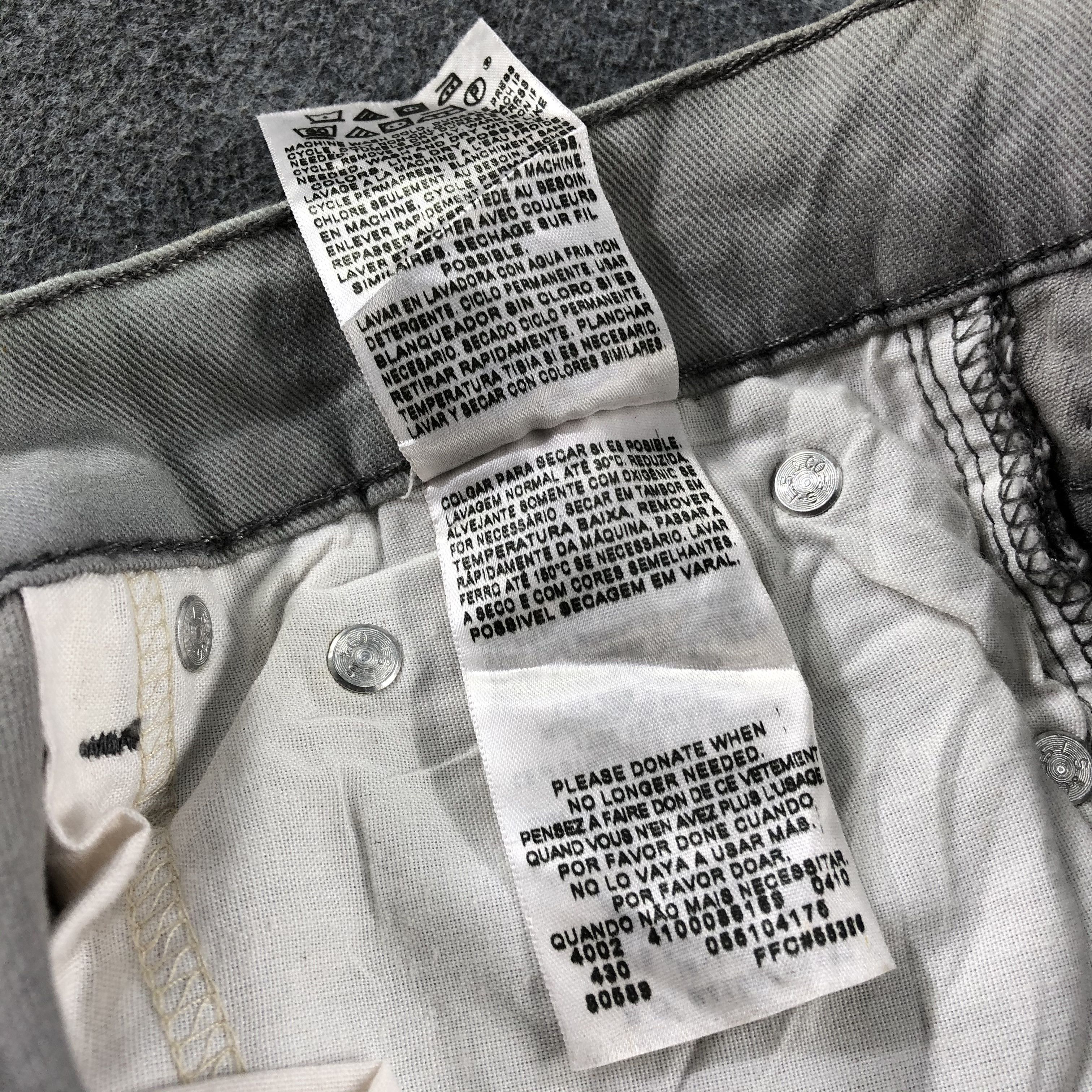Levi's Vintage Levis 510 Jeans-J2552 Size US 30 / EU 46 - 12 Thumbnail