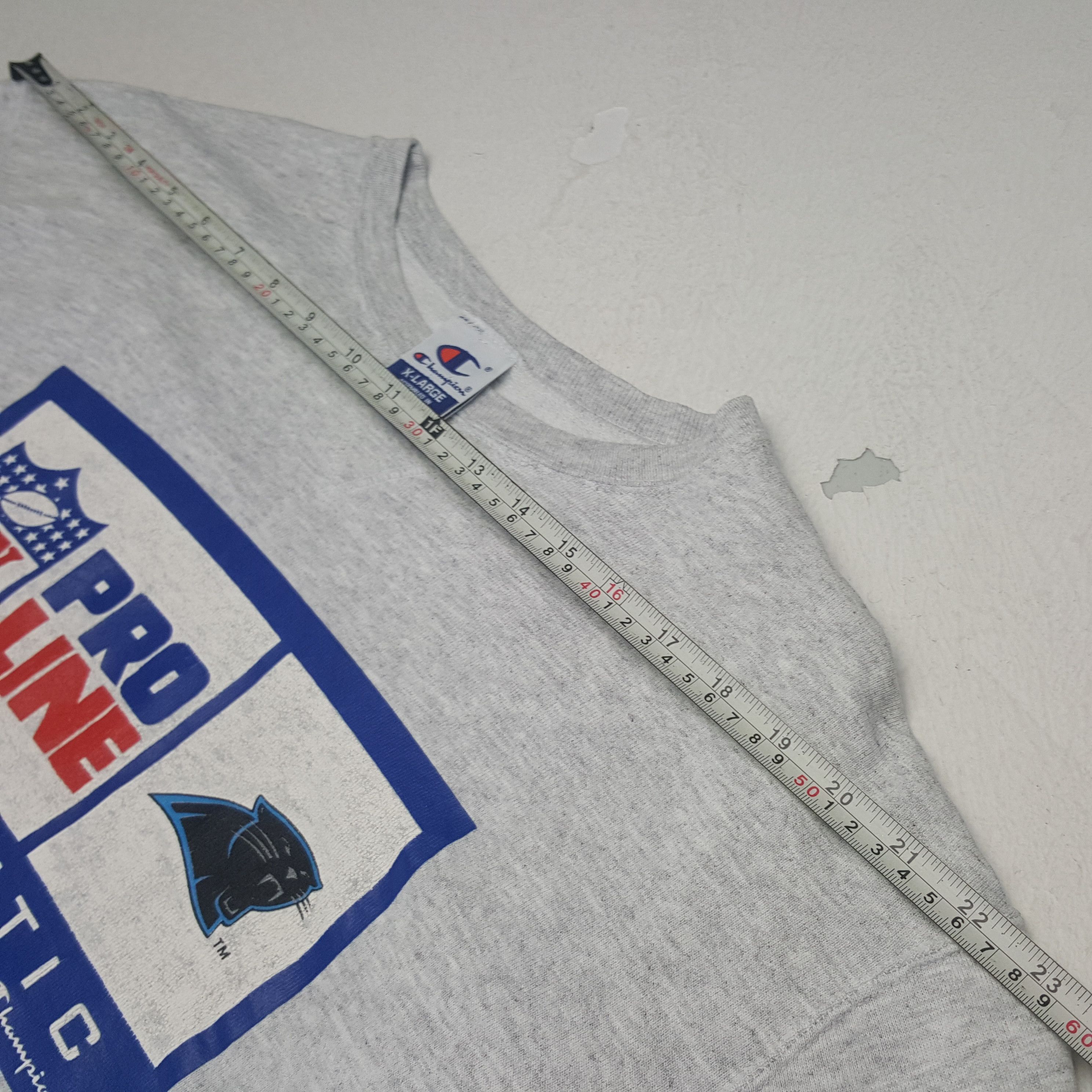 Champion × NFL × Vintage Vintage Carolina Phanters American Football 90's Sweatshirt Size US XL / EU 56 / 4 - 7 Thumbnail