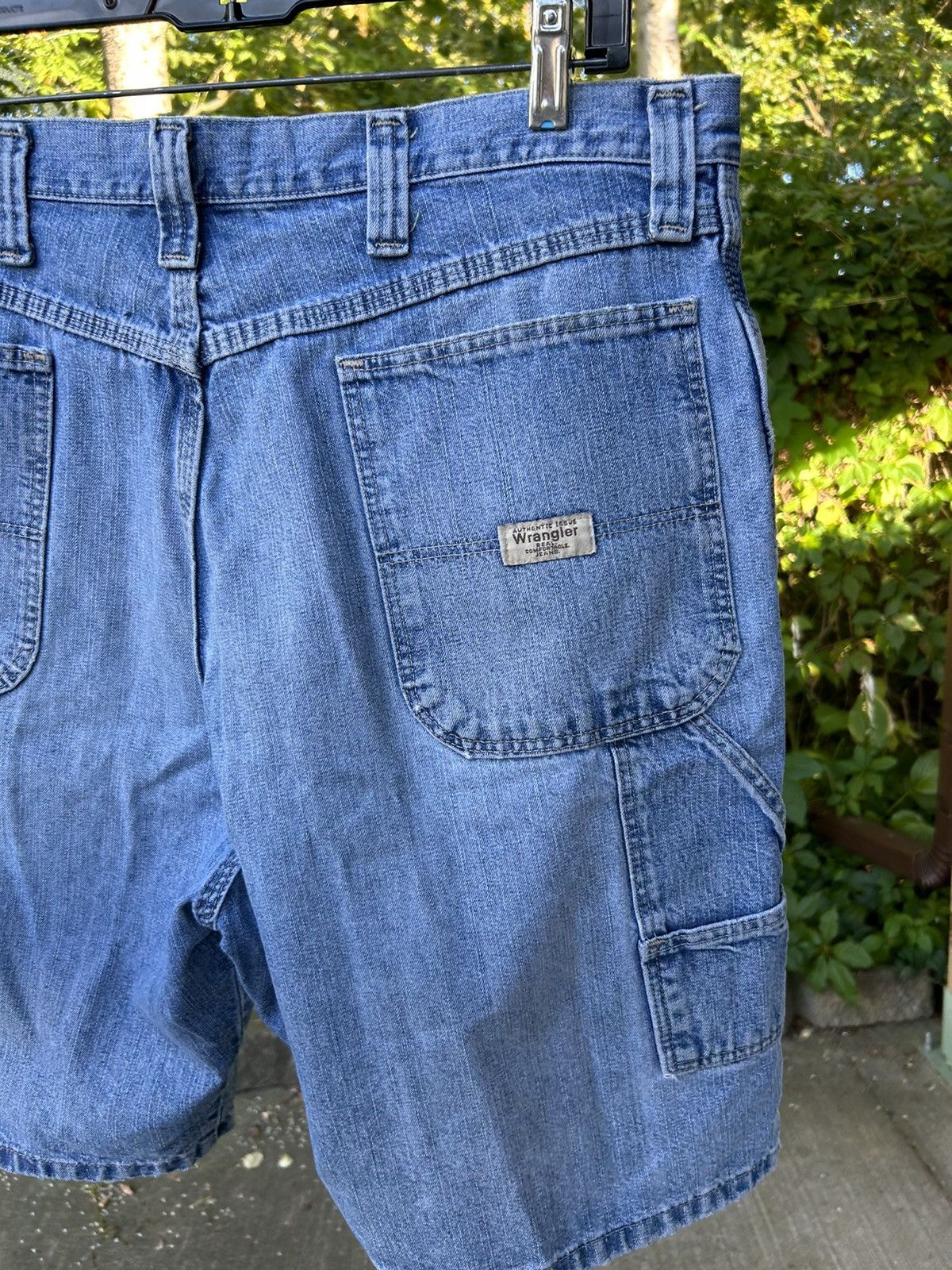 Vintage Vintage Wrangler Carpenter Baggy Denim Shorts Rare 00s | Grailed