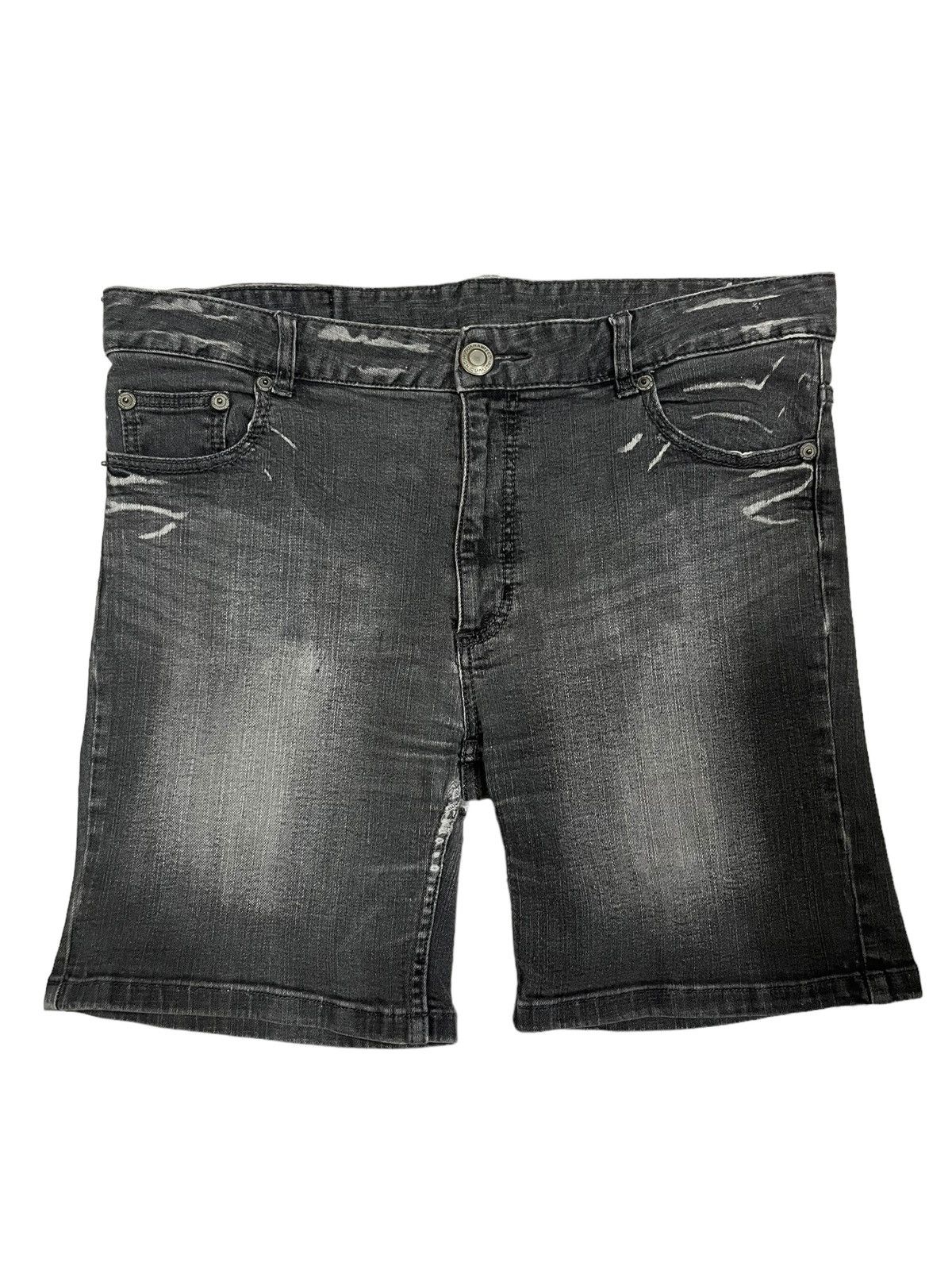 Seditionaries 🔥Sick Japanese Brand Skull Embroidery Logo Punk Style Shorts Size US 37 - 2 Thumbnail
