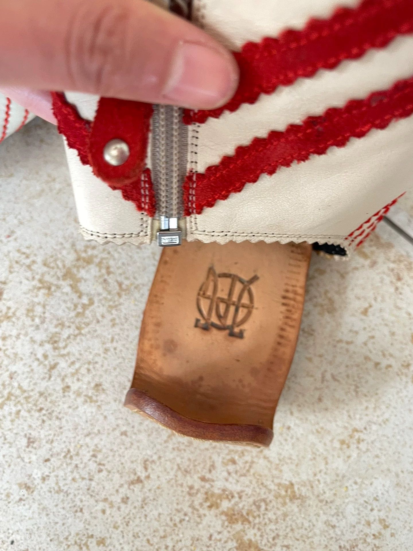 Jean Paul Gaultier JPG 90s Earth Logo Leather Strap High-top Roman Sandal Size US 7.5 / IT 37.5 - 6 Thumbnail