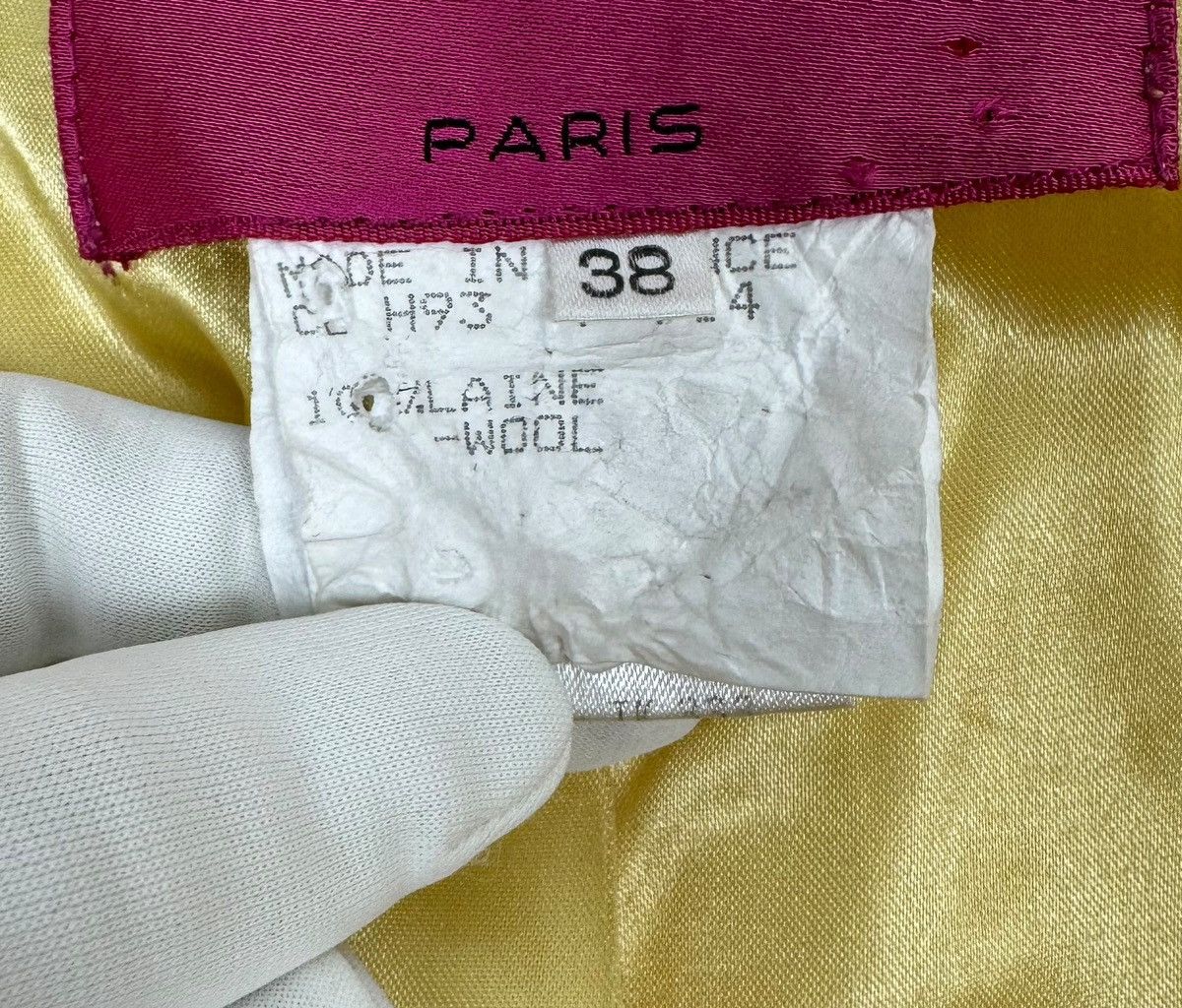 Christian Lacroix × Vintage Christian Lacroix Lana Wool Vintage Coat size 38 Size XS / US 0-2 / IT 36-38 - 13 Thumbnail