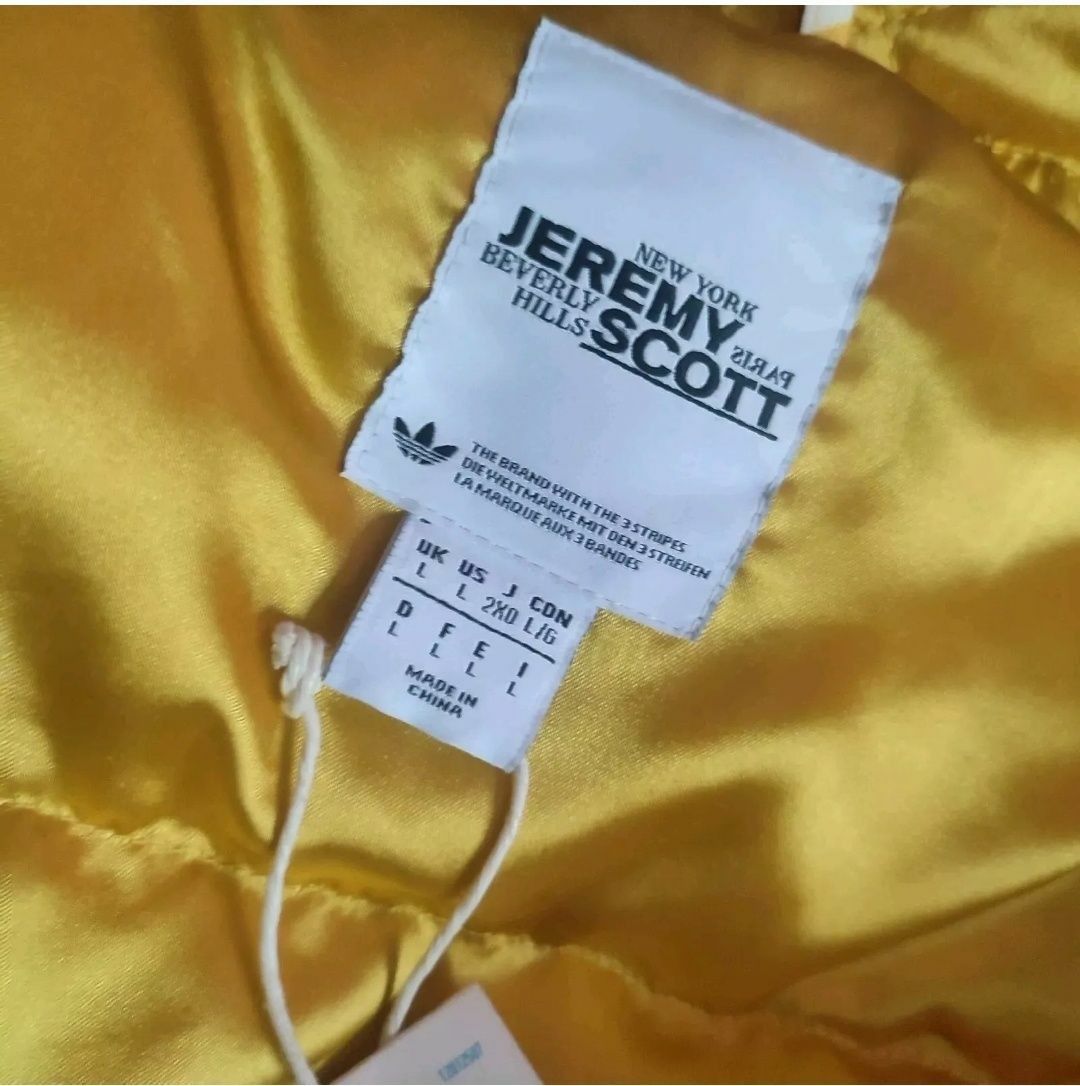 Adidas Jeremy Scott Jacket Full Zip Hood Size L / US 10 / IT 46 - 4 Thumbnail