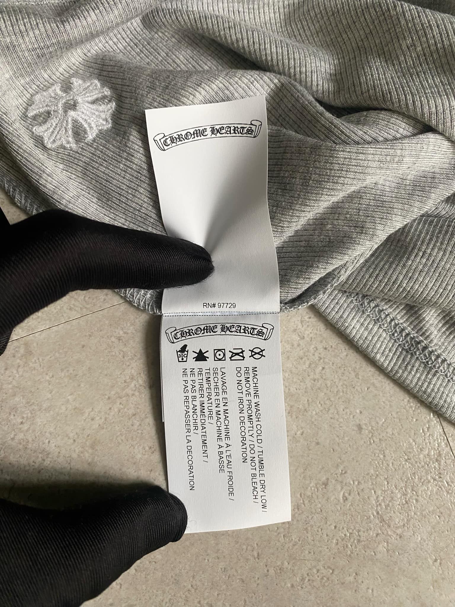 Chrome Hearts Chrome Hearts BAD SEED SS MOCK NECK grey Size S / US 4 / IT 40 - 6 Thumbnail