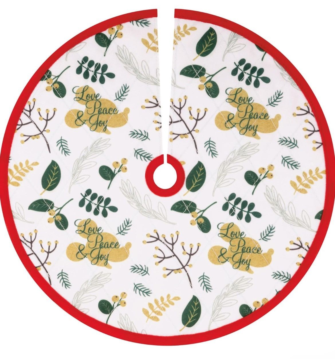Disney Disney x Hallmark Keepsake 12" Mini Christmas Tree Skirt Size ONE SIZE - 1 Thumbnail