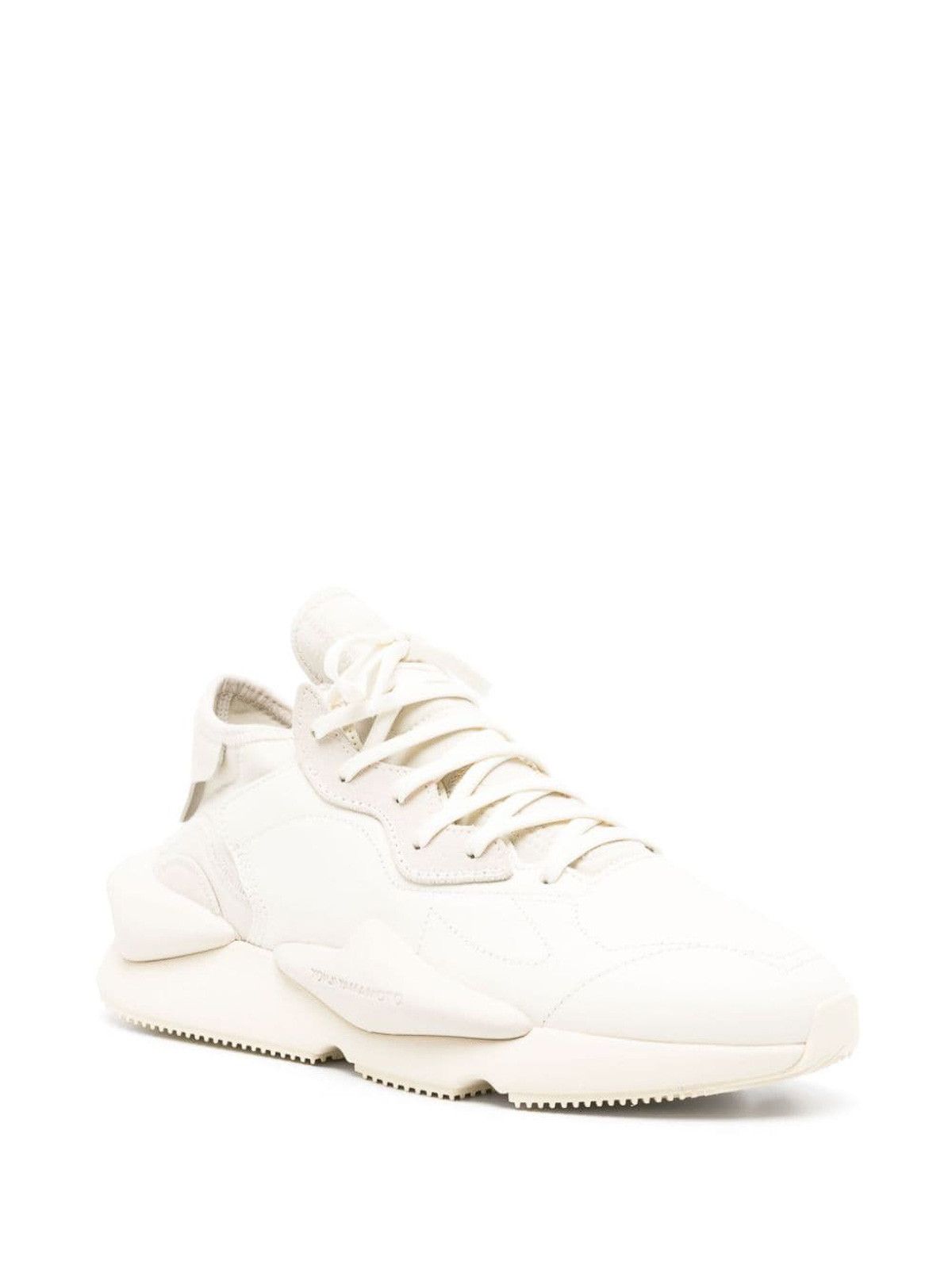 Y-3 × Yohji Yamamoto o1s22i1n0125 Kaiwa Low-Top Sneakers in Beige Size US 9 / EU 42 - 2 Thumbnail