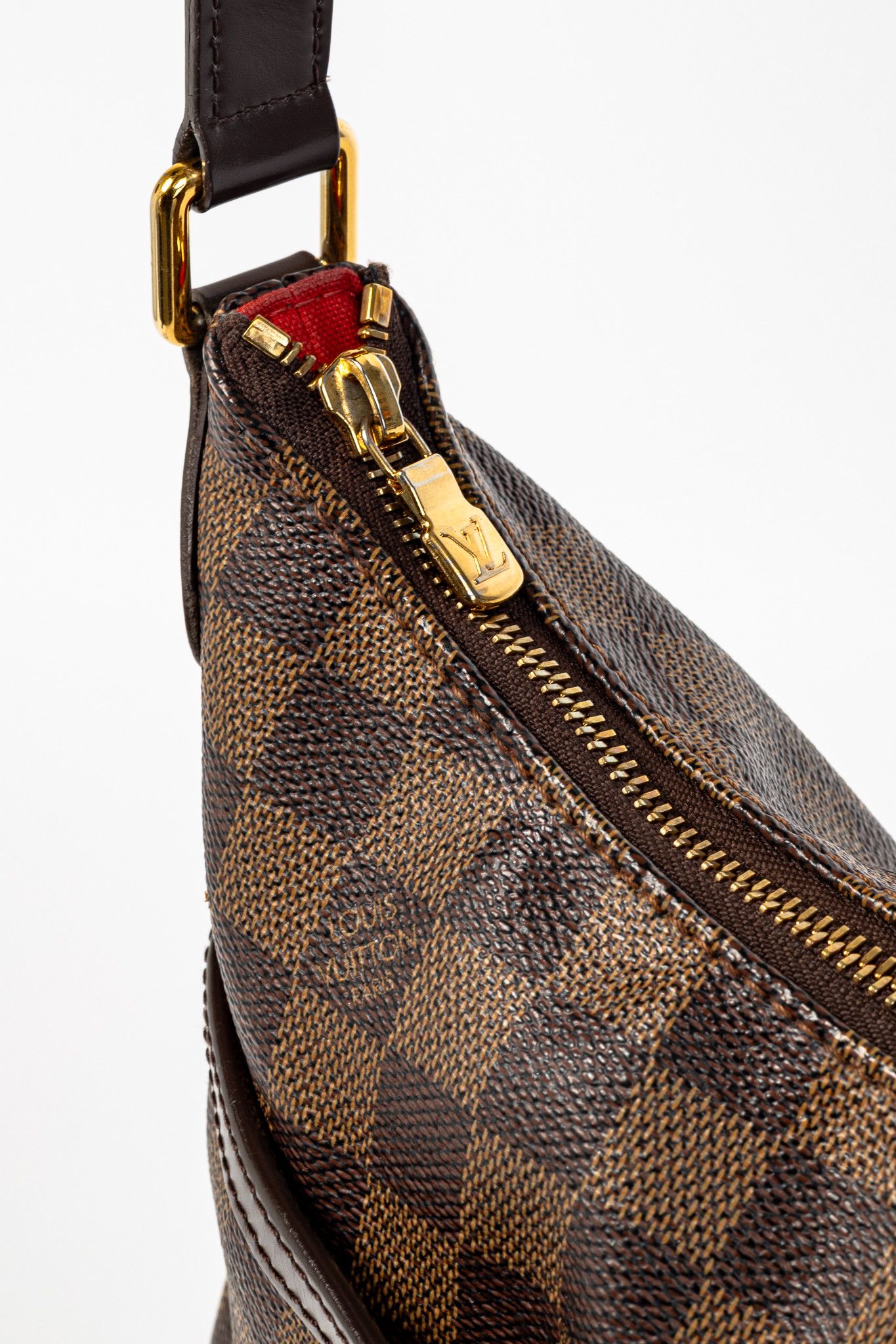 Louis Vuitton Louis Vuitton Bloomsbury PM Damier Ebene Canvas Shoulder Bag Size ONE SIZE - 10 Thumbnail