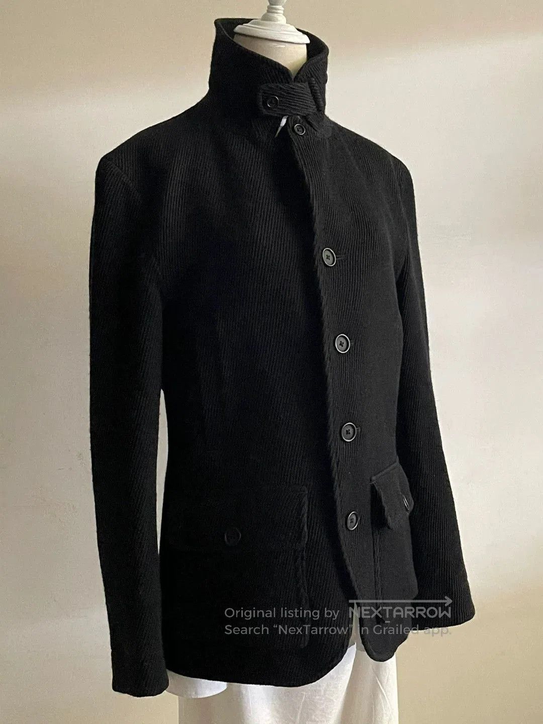 Yohji Yamamoto Yohji Yamamoto Black Suit Jacket. Size US L / EU 52-54 / 3 - 3 Thumbnail