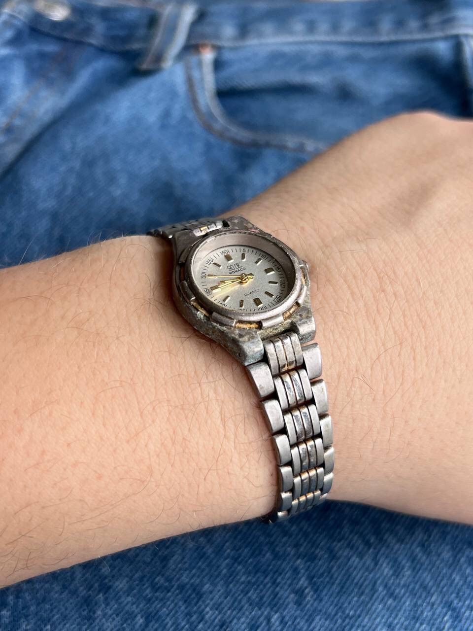 Japanese Brand × Vintage Vintage Monaco Japanese style futuristic Watch Size ONE SIZE - 7 Thumbnail