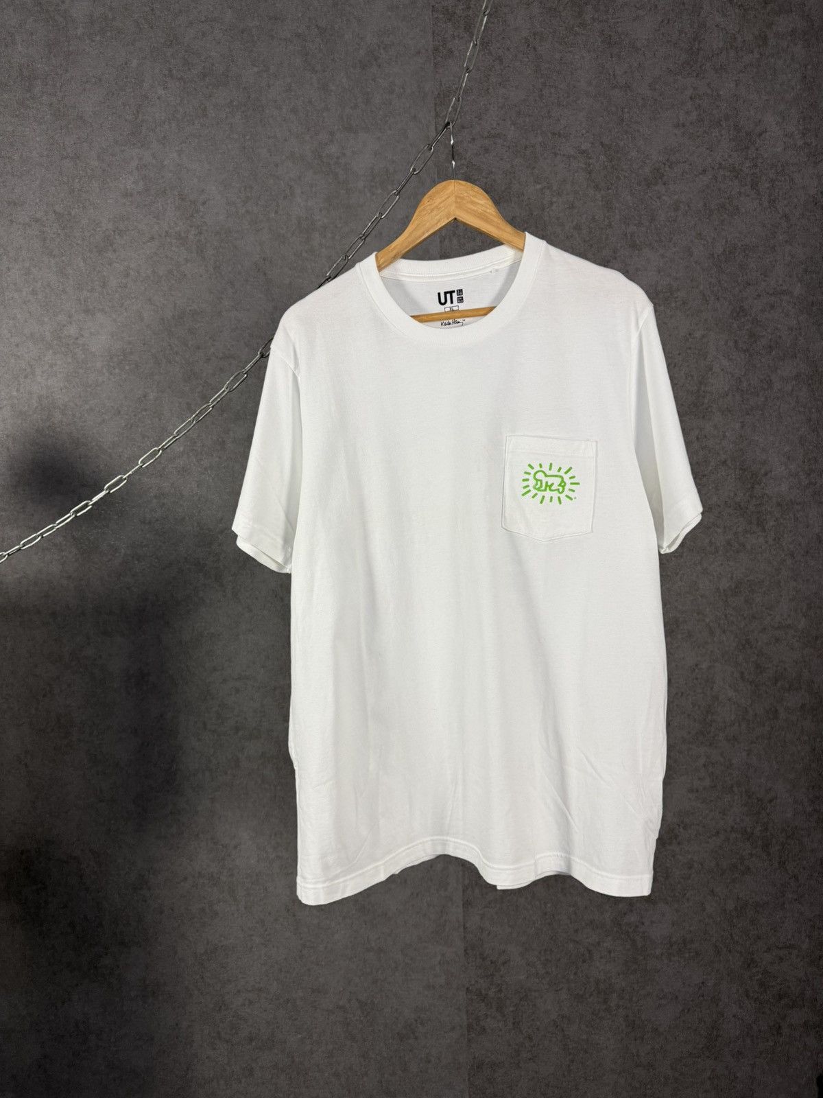 Keith Haring Keith Haring x Uniqlo art overprinted designer tee Size US XL / EU 56 / 4 - 1 Thumbnail