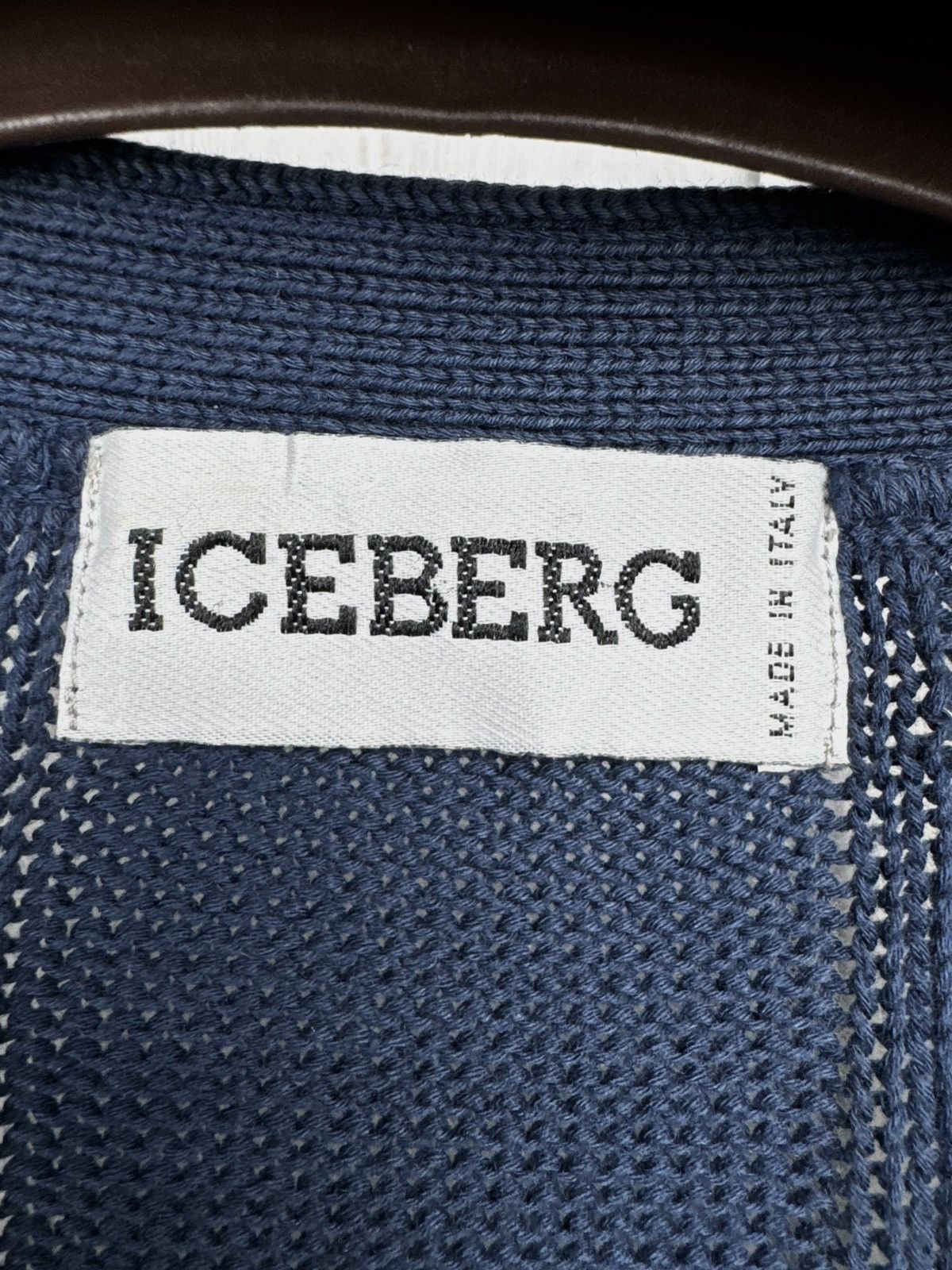 Iceberg ICEBERG Disney Mickey Marine Mouse Cotton faded Cardigan Size US L / EU 52-54 / 3 - 11 Thumbnail