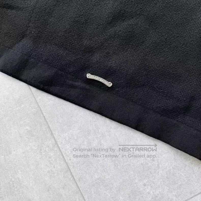 Chrome Hearts CHROME HEARTS Size L Sword embroidery scroll silver cashmer Size US L / EU 52-54 / 3 - 4 Thumbnail