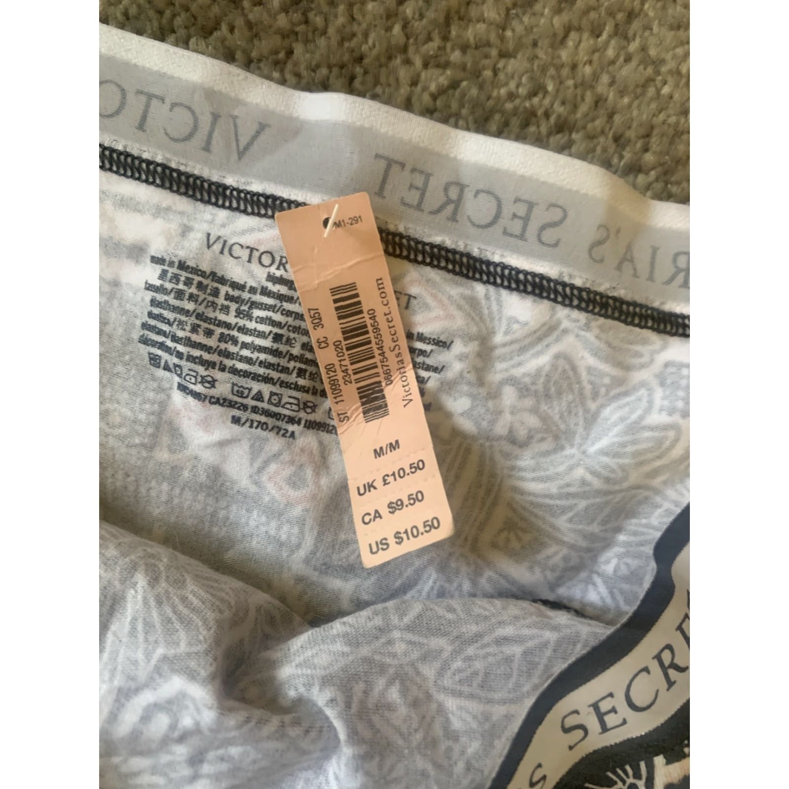 Victoria's Secret Victoria's Secret Hiphugger Panties M Women Multicolor Hipster Size 32" / US 10 / IT 46 - 2 Thumbnail