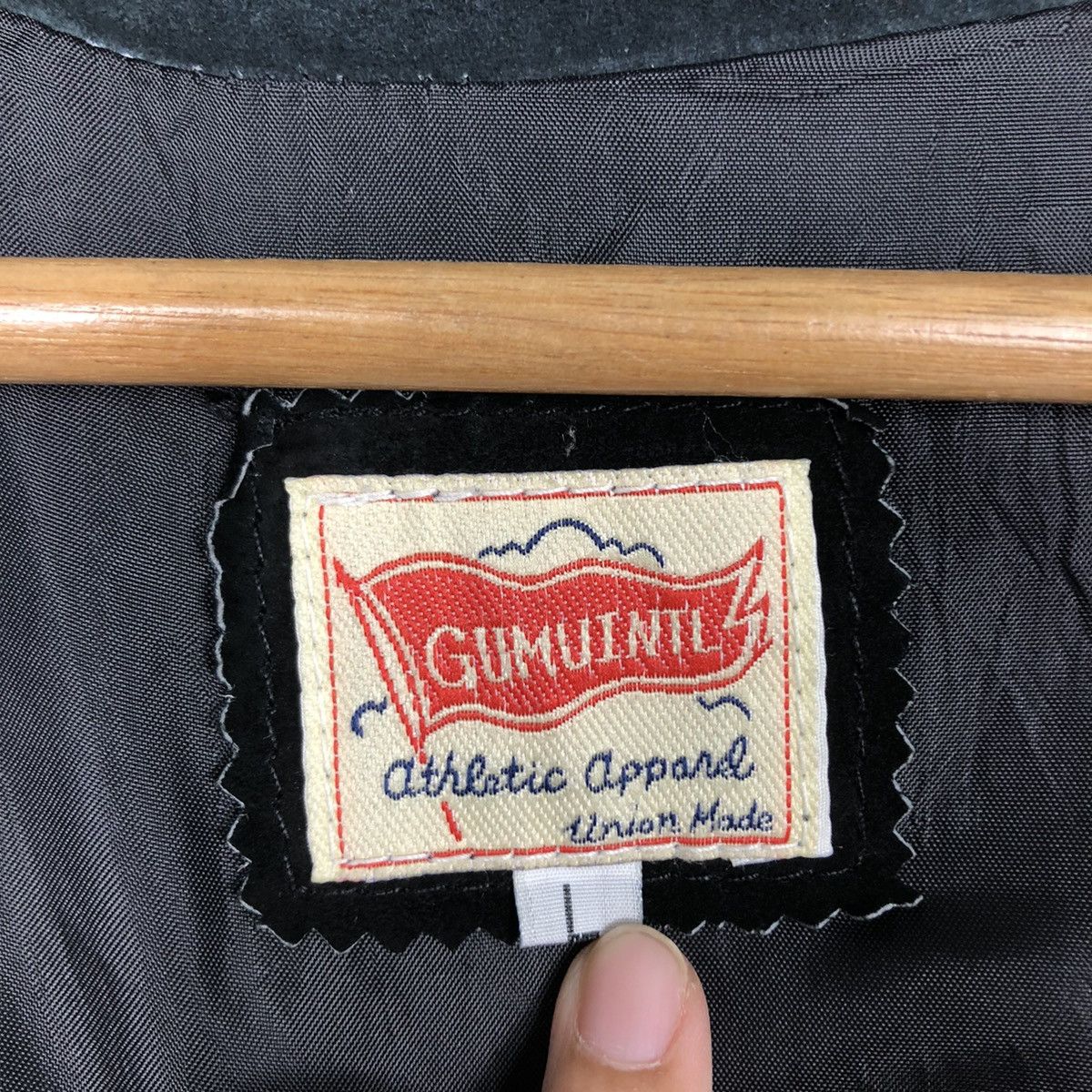 Genuine Leather 📌Vintage Leather Vest Biker Gumuintl Union Made Size US L / EU 52-54 / 3 - 17 Thumbnail
