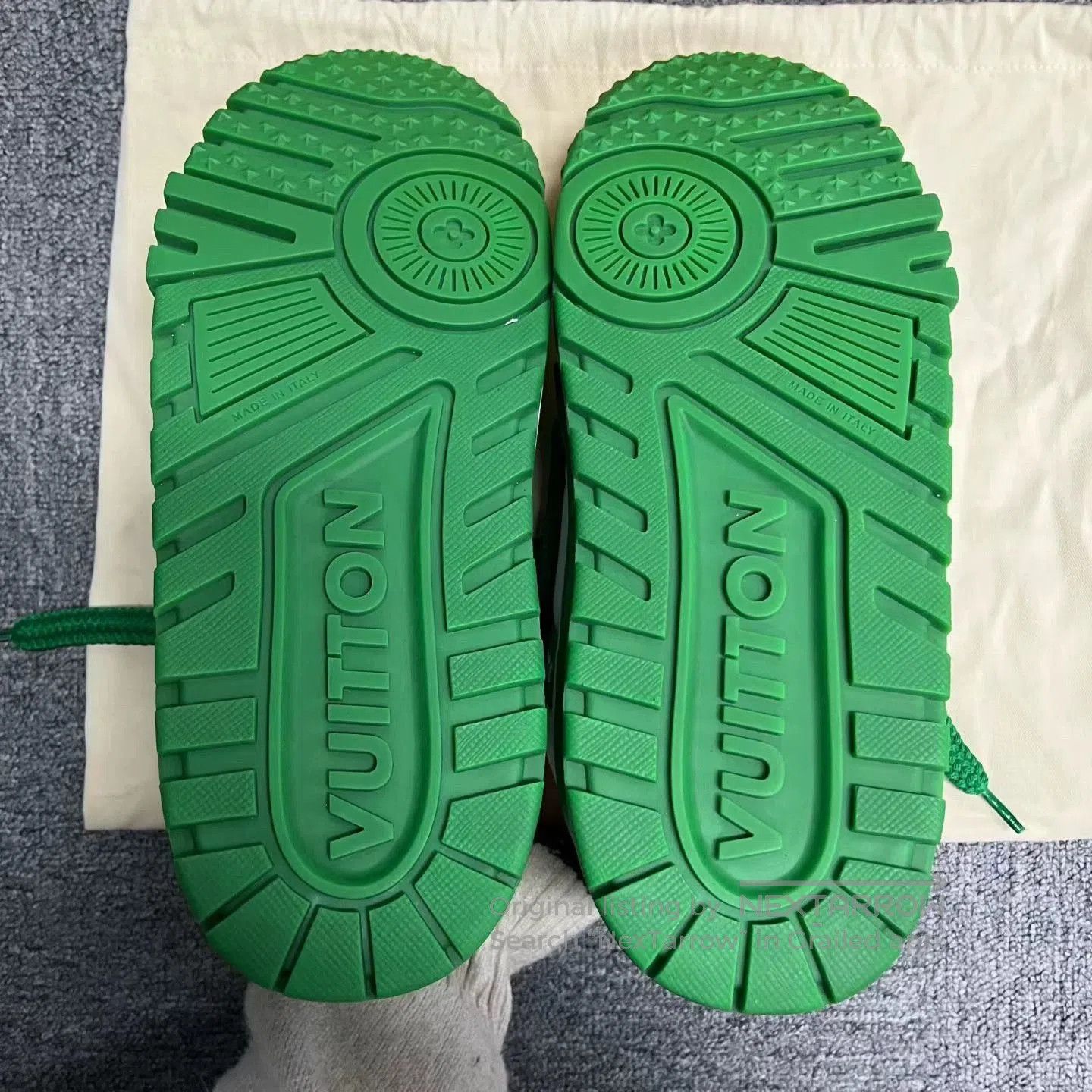 Louis Vuitton louis vuitton white green low. Size US 8.5 / EU 41-42 - 7 Thumbnail