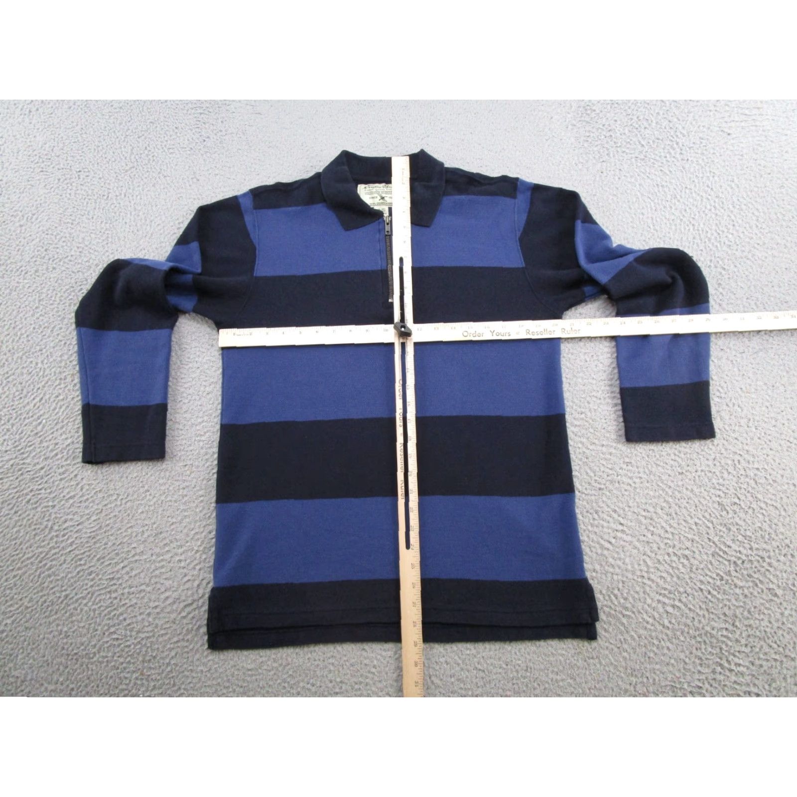Eddie Bauer VINTAGE Eddie Bauer Polo Shirt Mens S Blue 1/4 Zip Pullover Long Sleeve Striped Polo Shirt Mens S Blue 1/4 Zip Pullover Long Sleeve Striped Size US S / EU 44-46 / 1 - 3 Thumbnail
