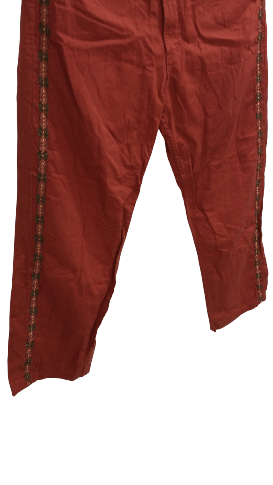 Japanese Brand × Vintage × Yoshiyuki Konishi 🔥🔥Vintage Ficce Yoshiyuki Konishi Embroidery Lined Pants Size US 32 / EU 48 - 5 Thumbnail