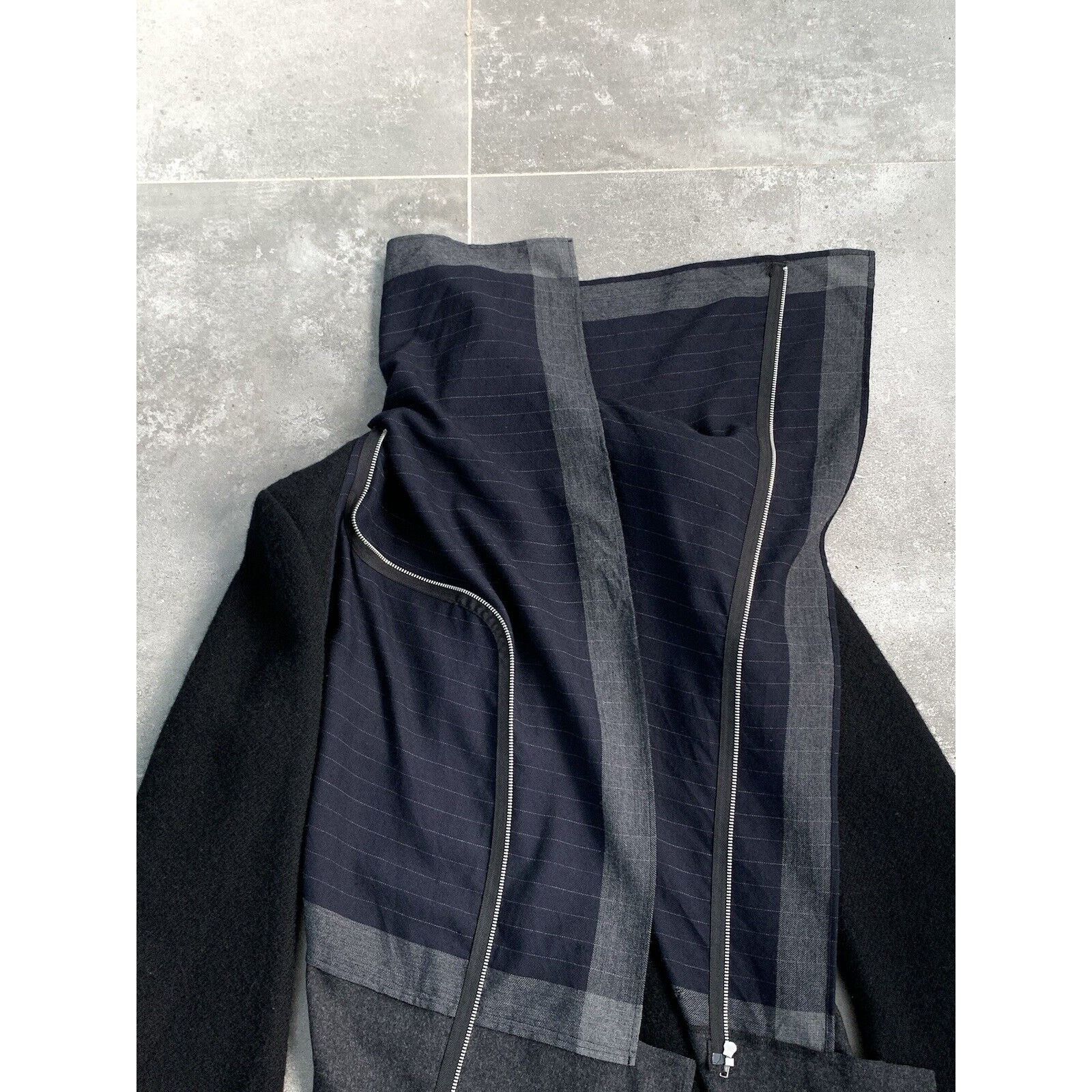 Comme des Garcons × Japanese Brand Women's COMME des GARCONS Wool Trench Coat Jacket M UK 10-12 Size M / US 6-8 / IT 42-44 - 12 Thumbnail