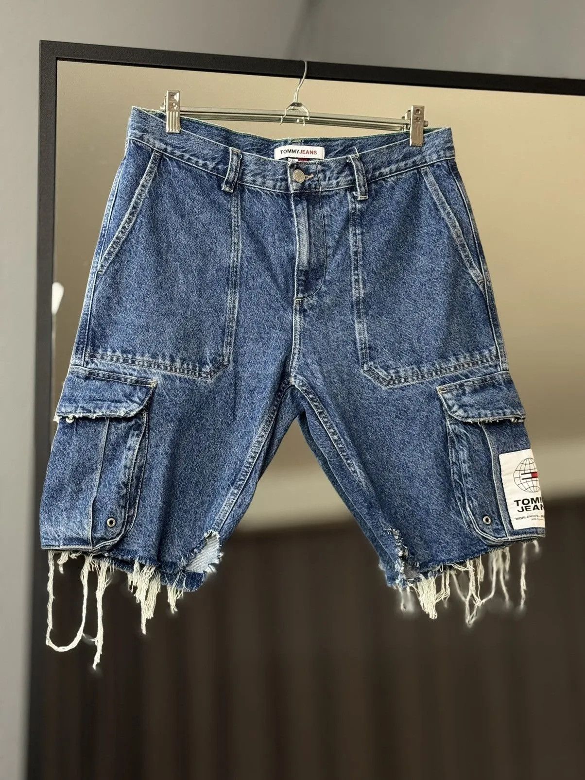 Tommy Jeans Vintage Cargo Bontage Shorts Tornado Mart Jack Cactus japan Size US 32 / EU 48 - 5 Thumbnail