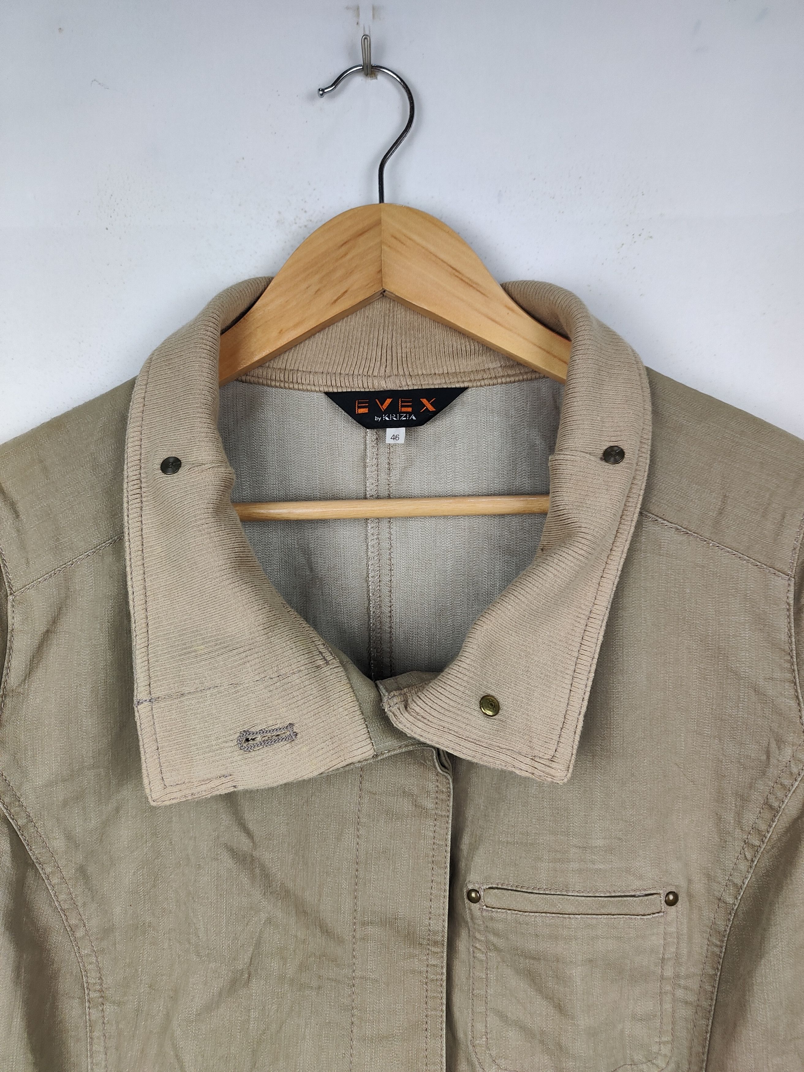 Krizia Evex by Krizia Cotton Jacket Size M / US 6-8 / IT 42-44 - 2 Thumbnail