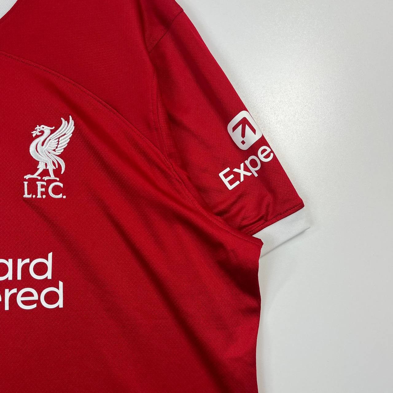 Nike Liverpool 2022-23 Home Shirt Jersey Nike Mens Size XXL Size US XXL / EU 58 / 5 - 3 Thumbnail