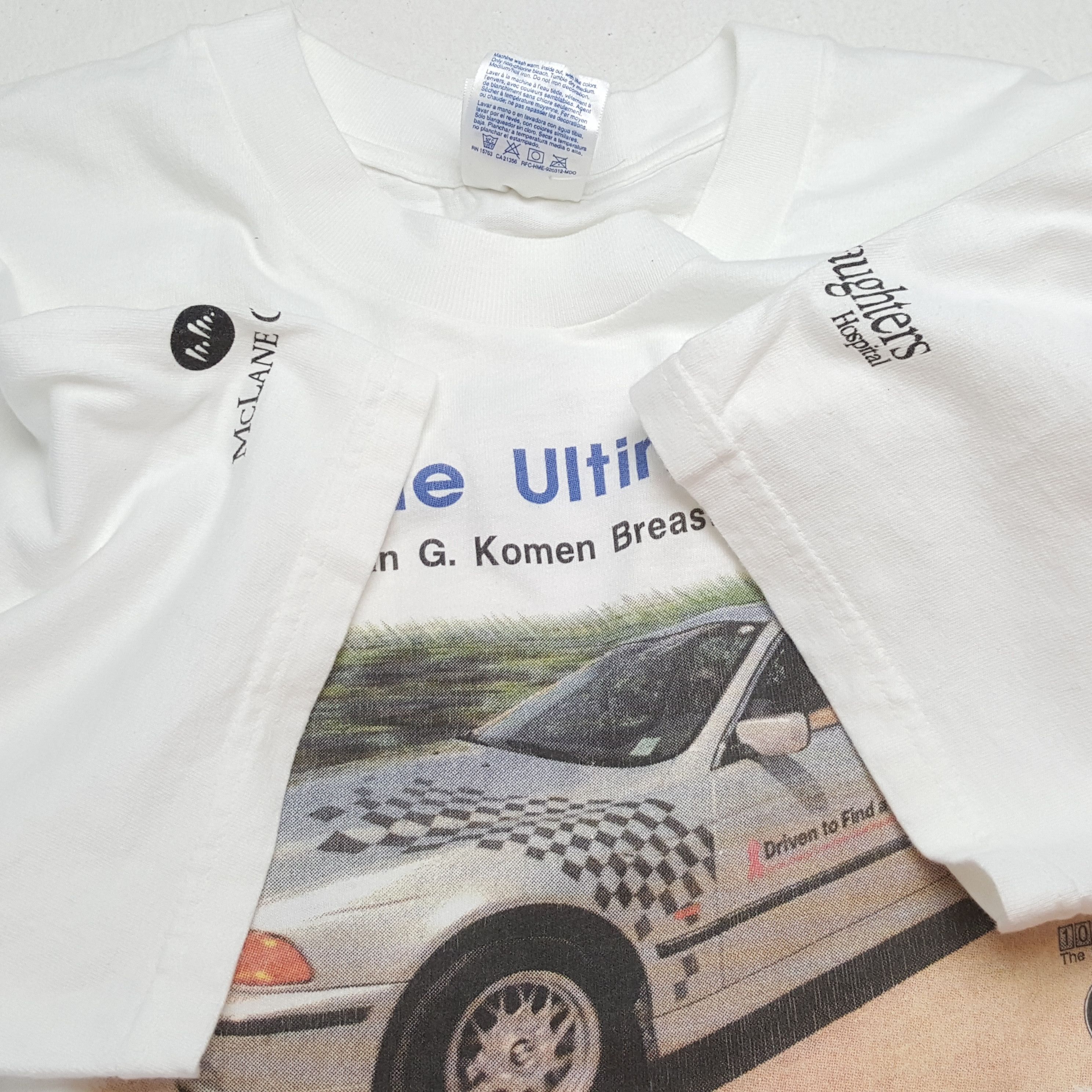 BMW × Vintage Vintage 90's BMW GARLYN SHELTON Motorsport Promo T-Shirts Size US L / EU 52-54 / 3 - 7 Thumbnail
