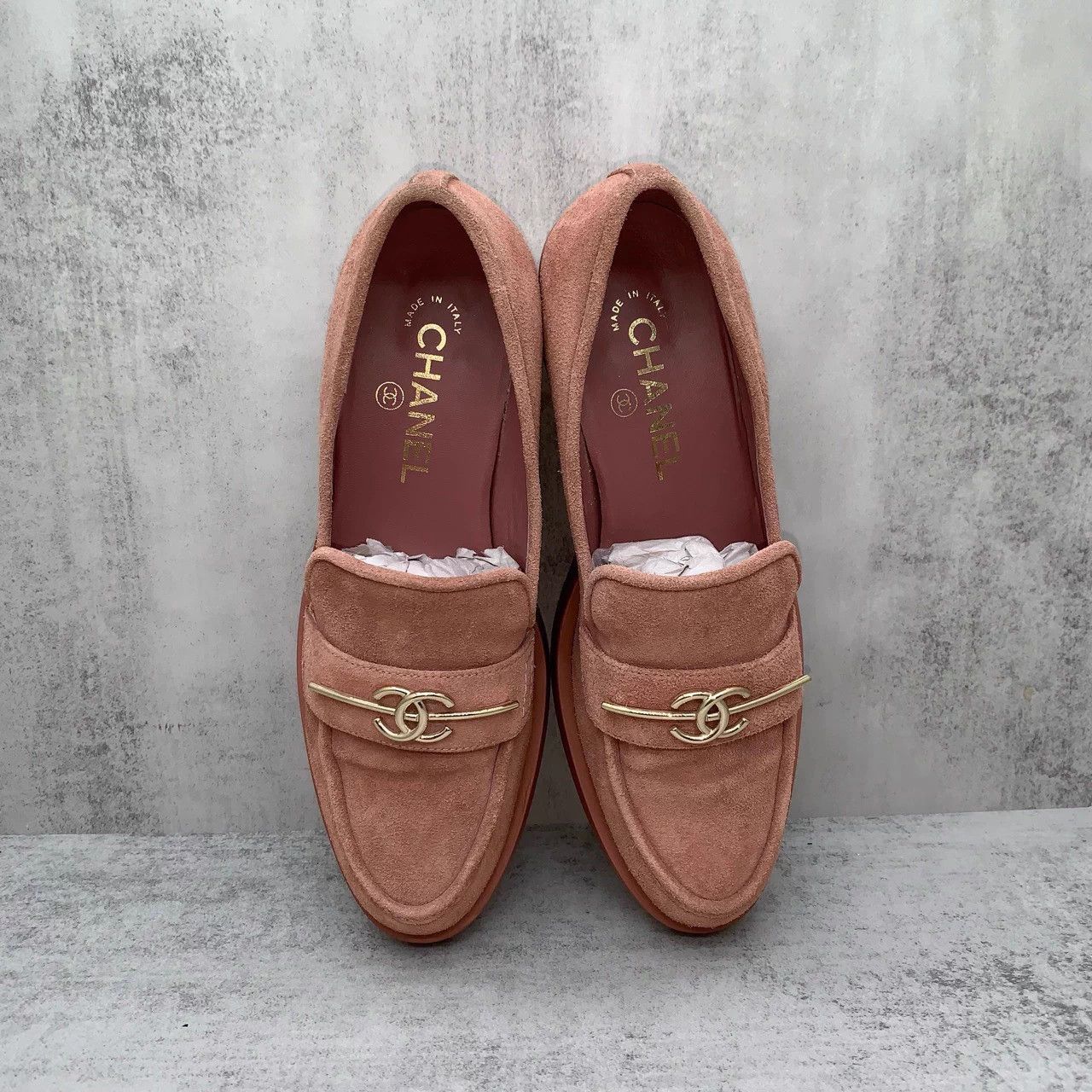 Chanel Chanel Pink Loafers 38 99 New Size US 7.5 / IT 37.5 - 6 Thumbnail