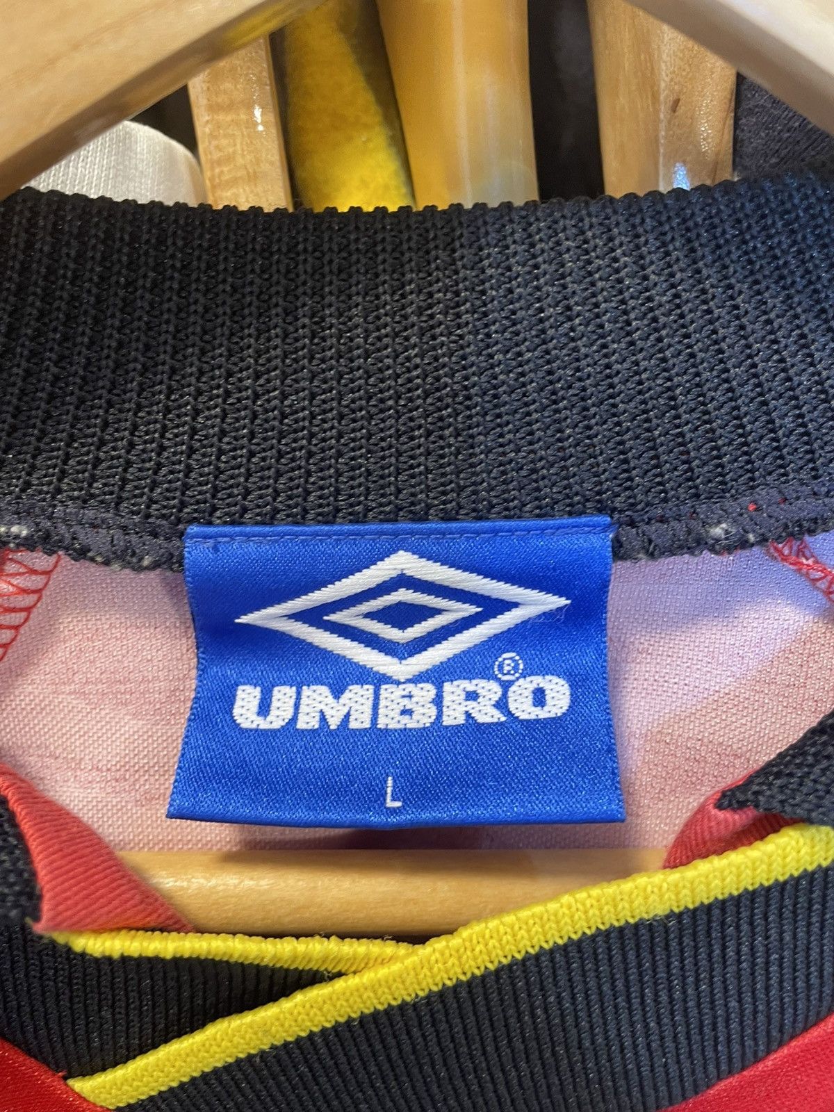 Umbro Vintage 1996-1997 Nagova Grampus Home Kit Size US L / EU 52-54 / 3 - 9 Thumbnail