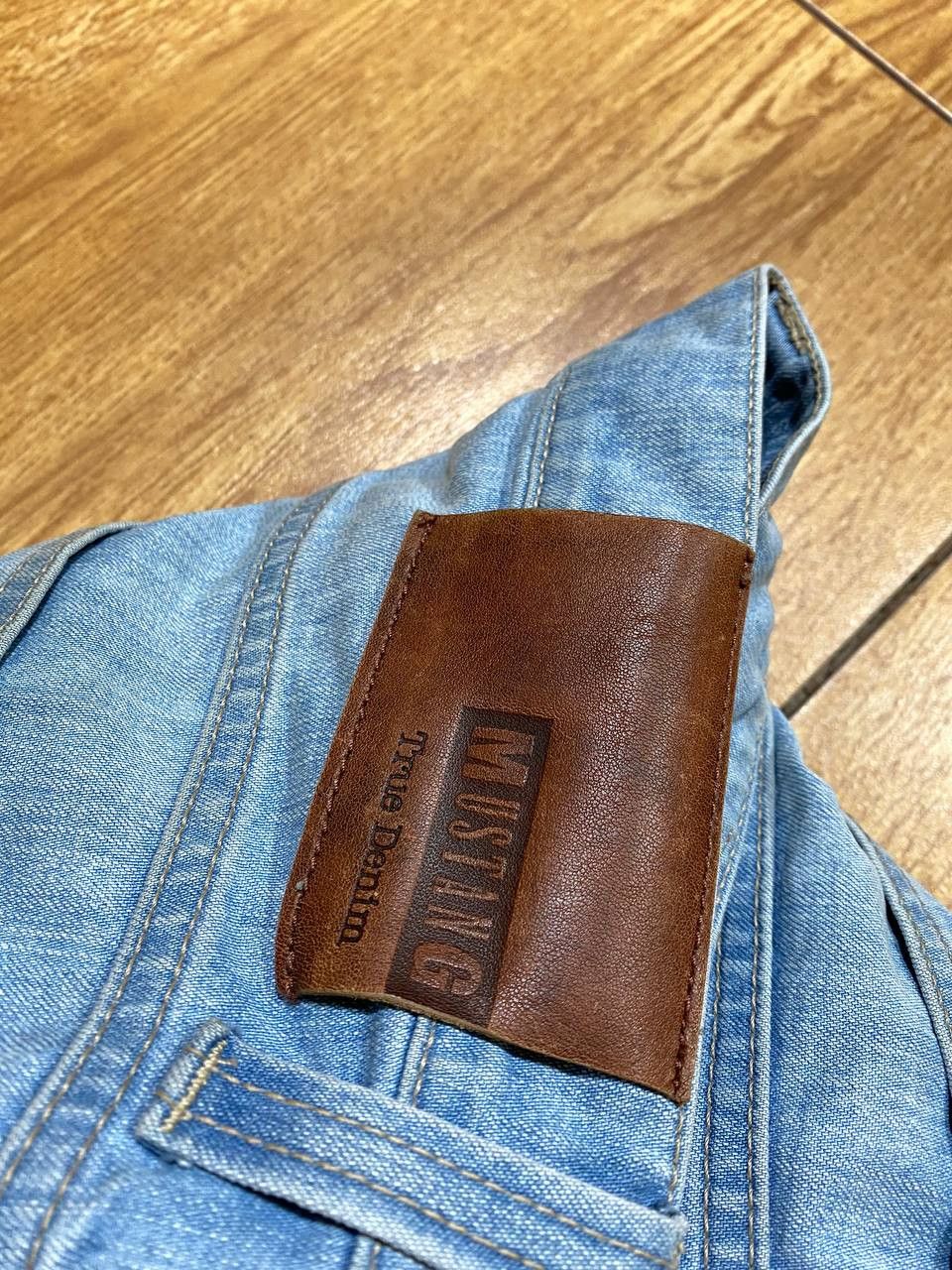 Mustang vintage Mustang logo Y2K jeans pants size 34 streetwear Size US 34 / EU 50 - 4 Thumbnail
