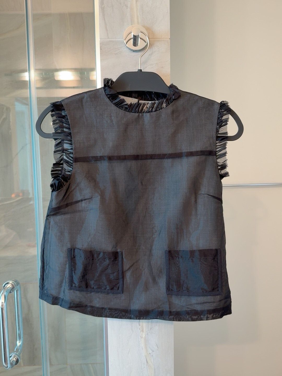 Marchesa Märchen Silk Lace Tank Top Size S / US 4 / IT 40 - 1 Thumbnail