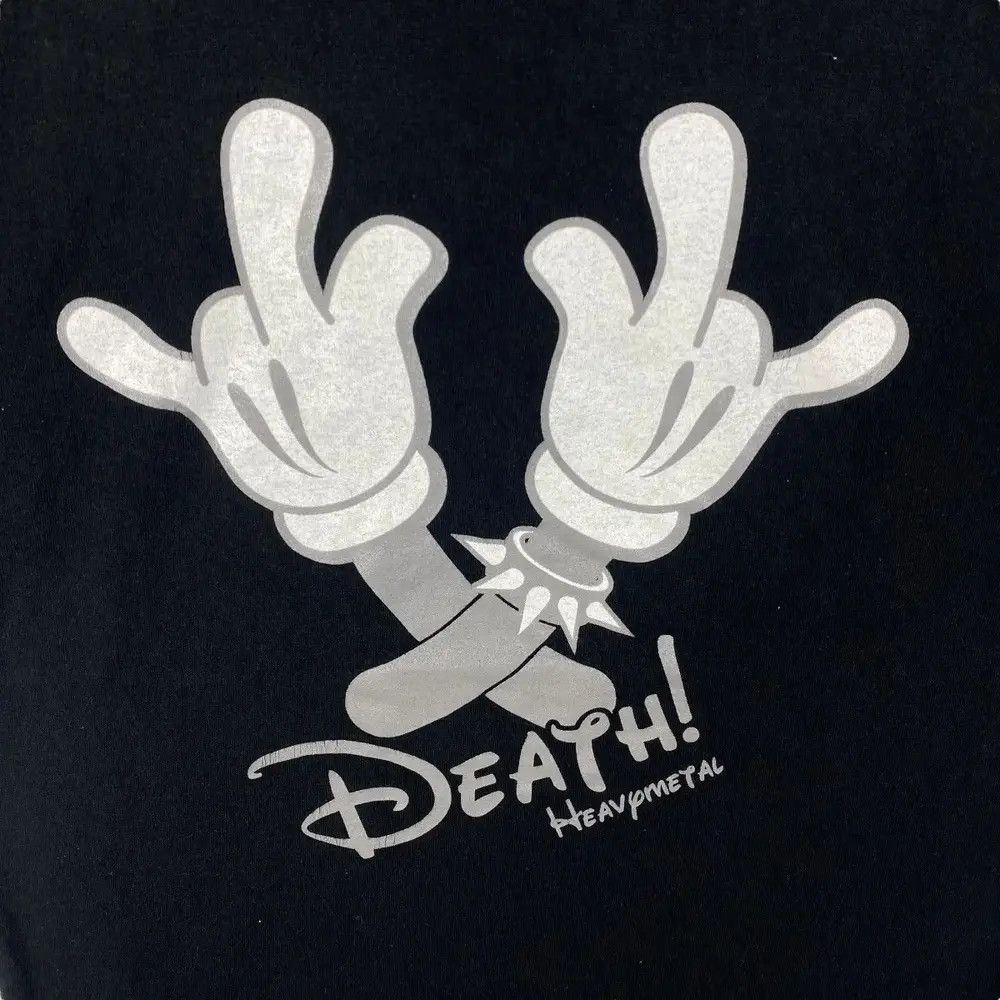 Vintage Vintage 00's OCTOPUS ARMY Death HeavyMetal Mickey Tee Shirt Size US S / EU 44-46 / 1 - 2 Thumbnail