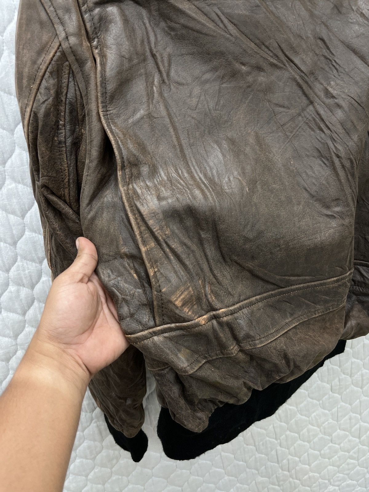 Genuine Leather 🔥🔥🔥ARCHIVE THE DEGNER CLASSIC BRAND LEATHER JACKET Size US M / EU 48-50 / 2 - 9 Thumbnail