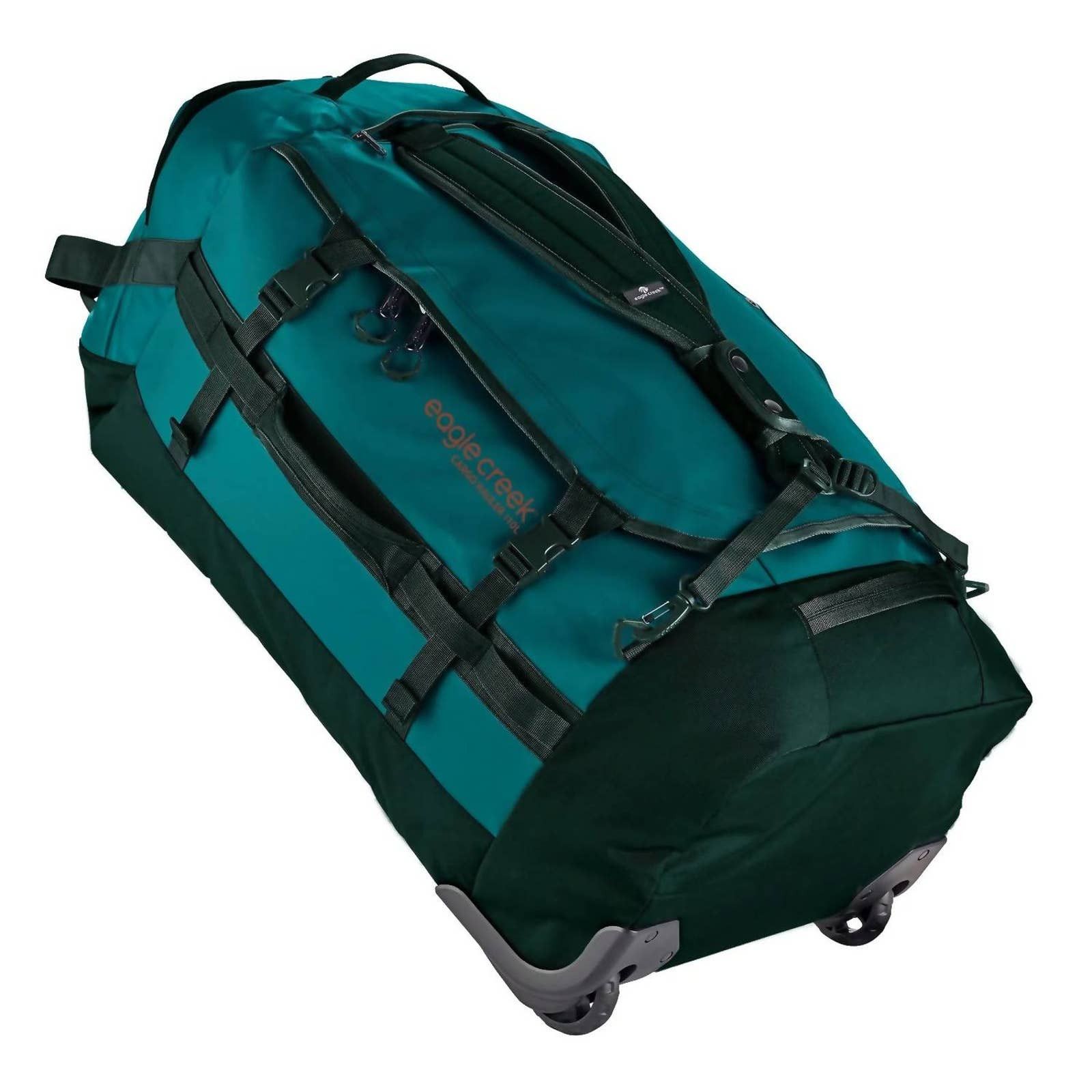 Eagle Creek Cargo Hauler Foldable Travel Bag Durable Waterproof with Hidden Straps, U-Lid and Quick Access End Pockets, Blue