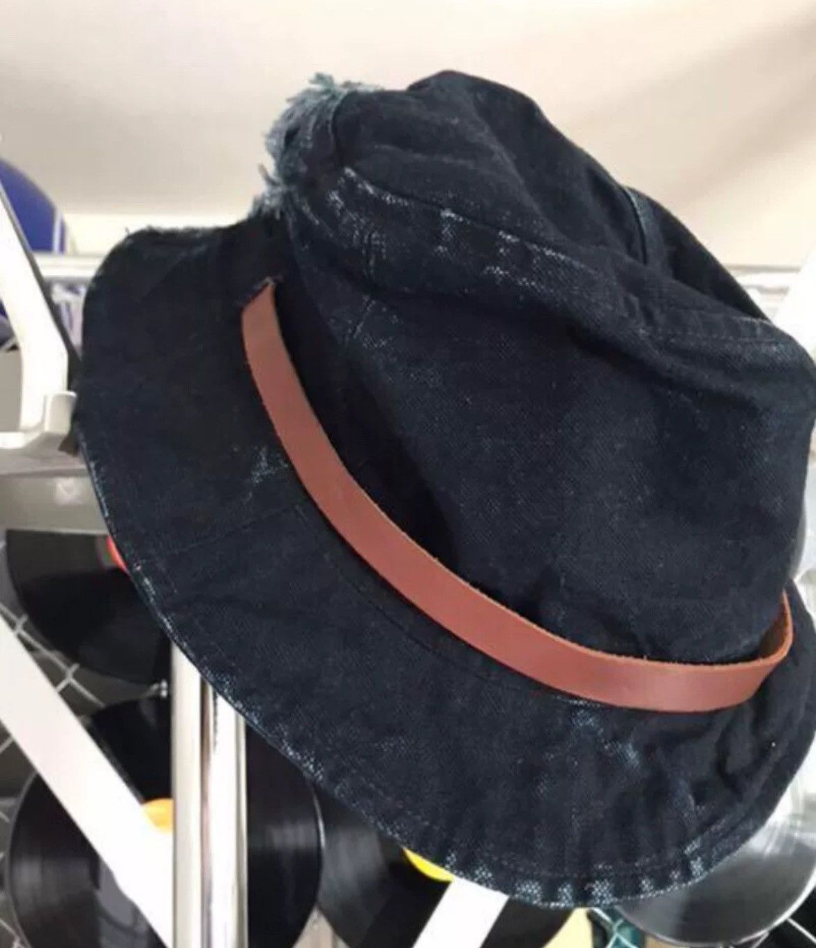 Kapital Kapital Blue Dyed Denim For Old Hats 2409-Nextarrow Size ONE SIZE - 2 Thumbnail
