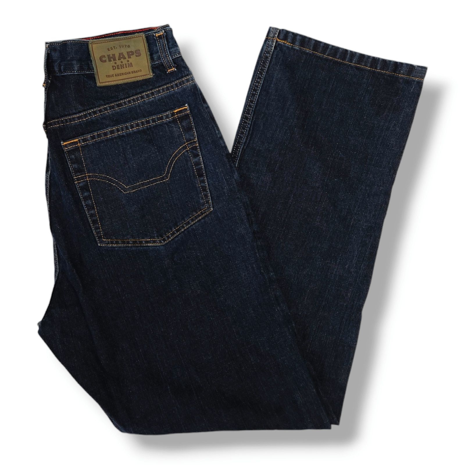 Chaps Chaps Classic High Rise Straight Fit Denim Jeans 32x30 Size US 32 / EU 48 - 2 Thumbnail
