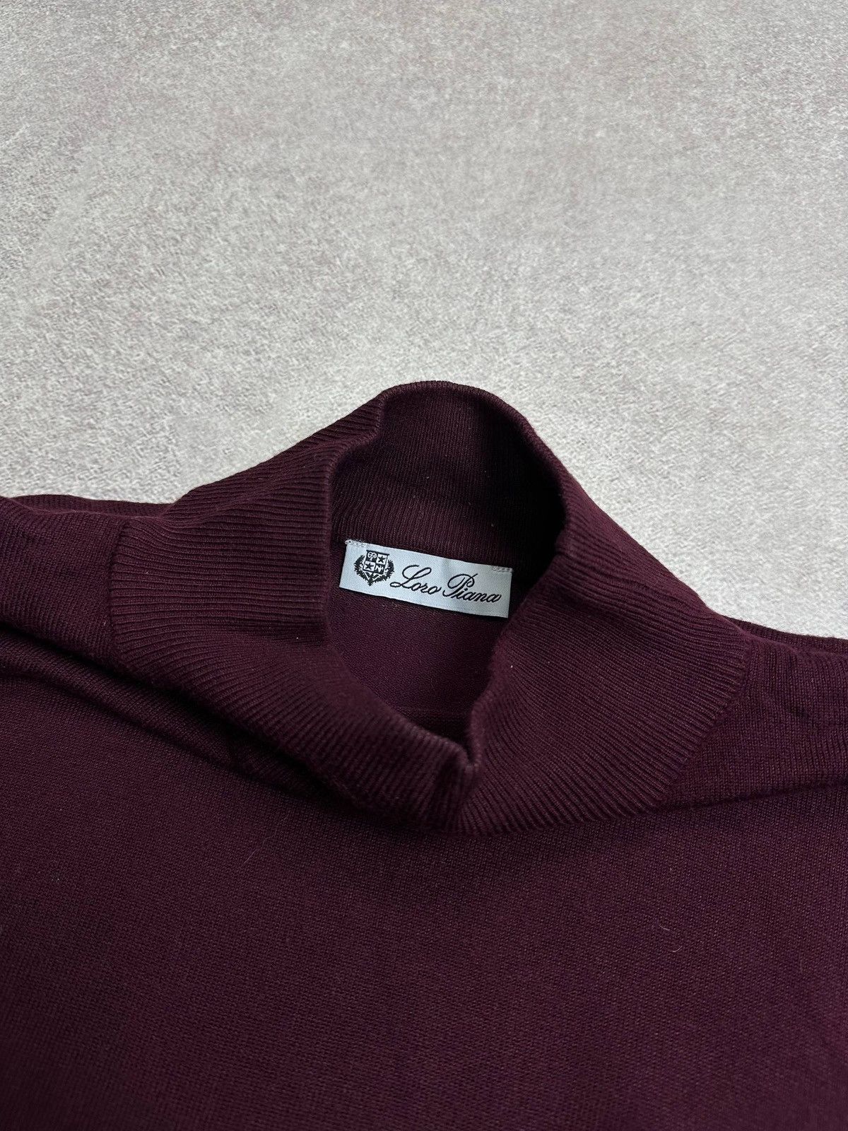 Loro Piana Vintage Loro Piana Knit Turtleneck Sweater Luxury IT50 Size US M / EU 48-50 / 2 - 2 Thumbnail