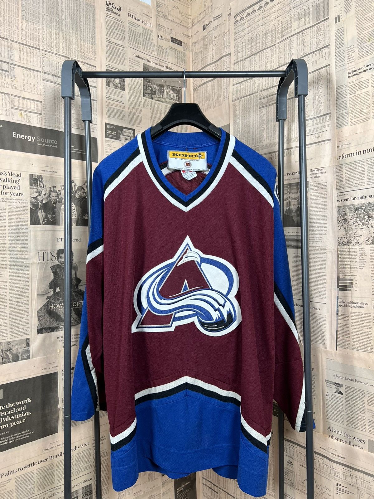 Koho KOHO Colorado Avalanche Jersey Size US XXL / EU 58 / 5 - 1 Thumbnail